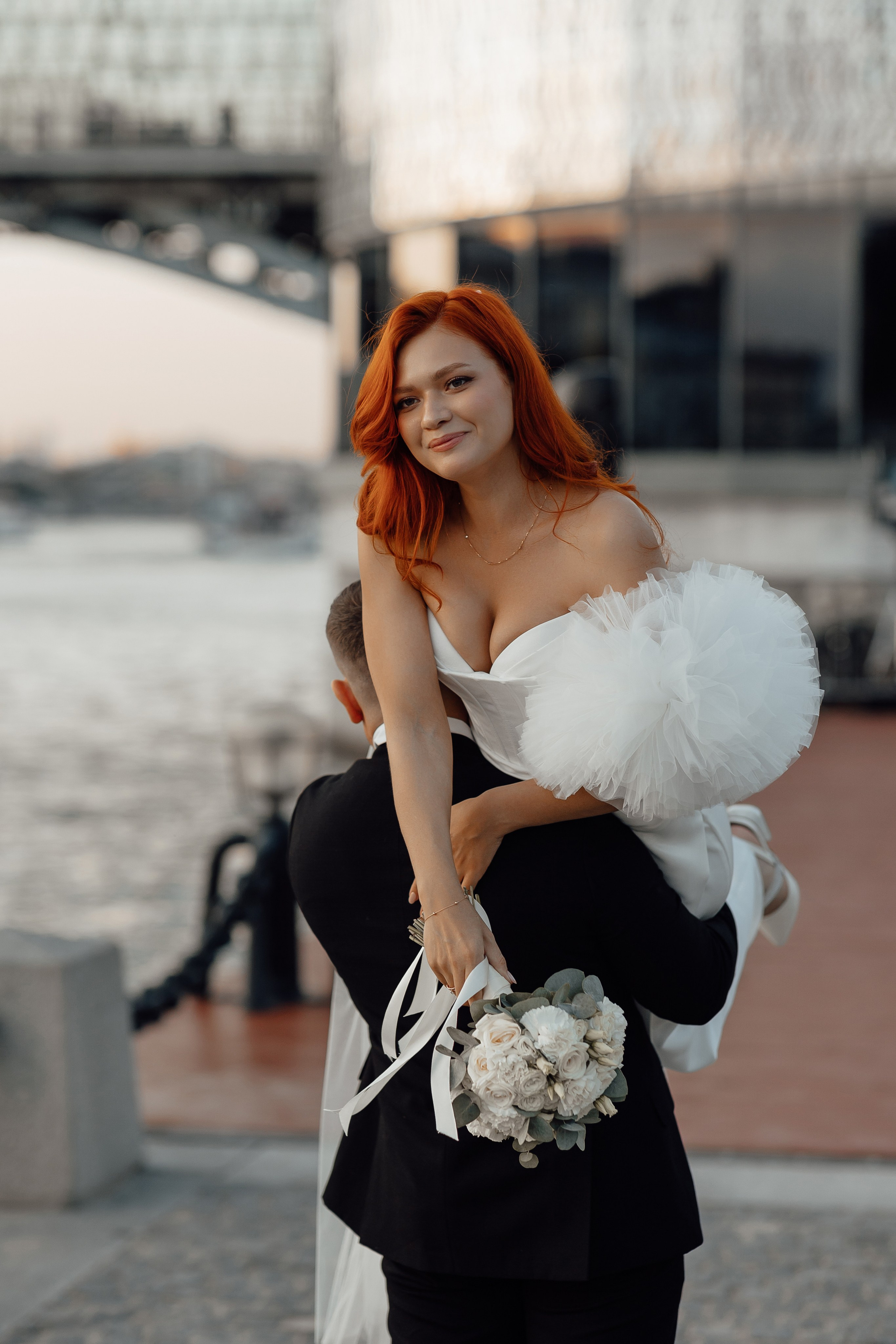 свадебная фотосессия в парке горького