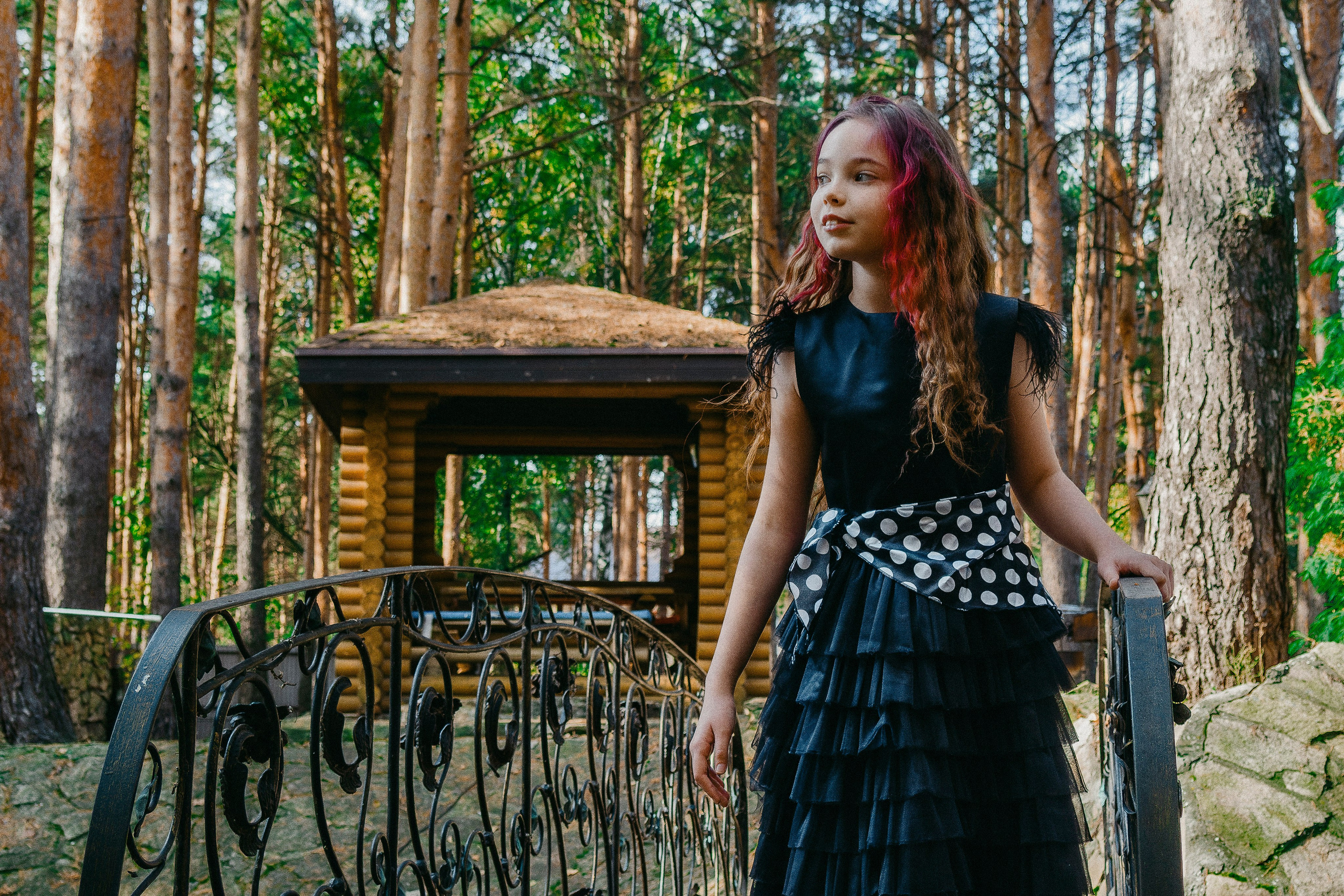 Фотопроект с модельной школой Perfect на территории усадьбы Rococo