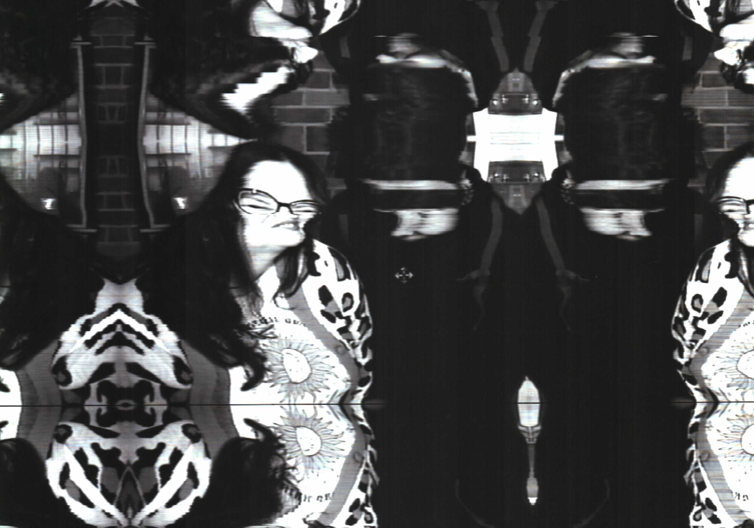 Fluxus Selfie Machine. Roman Hodirev is an esoteriologist, multidisciplinary artist, photographer and musician. Saint Petersburg, Riga