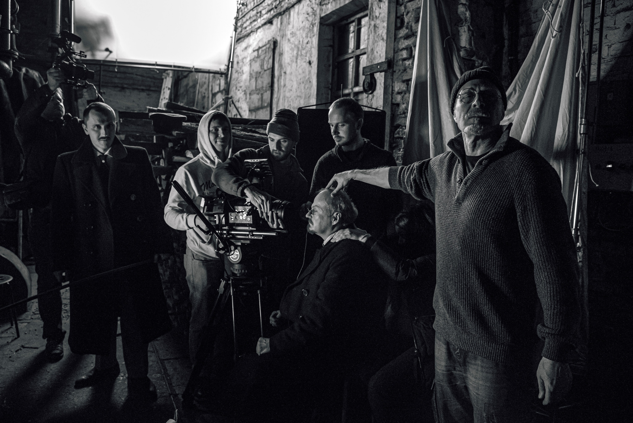 Бэкстейдж. Фотограф и оператор Илья Гунбин