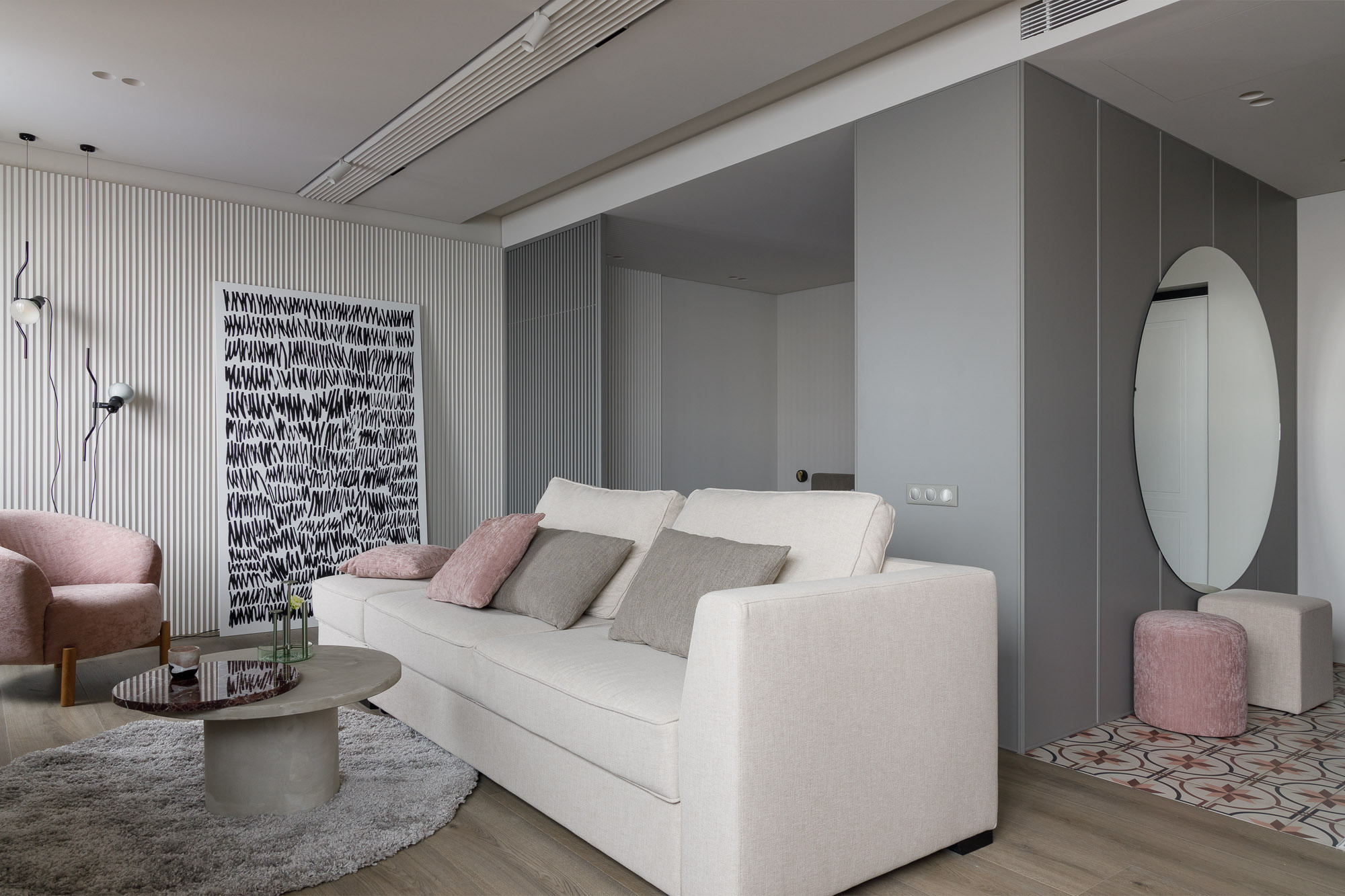 LAV_Flat - The interior of the apartment for a successful young woman in Saratov Russia designed by QUADRUM STUDIO