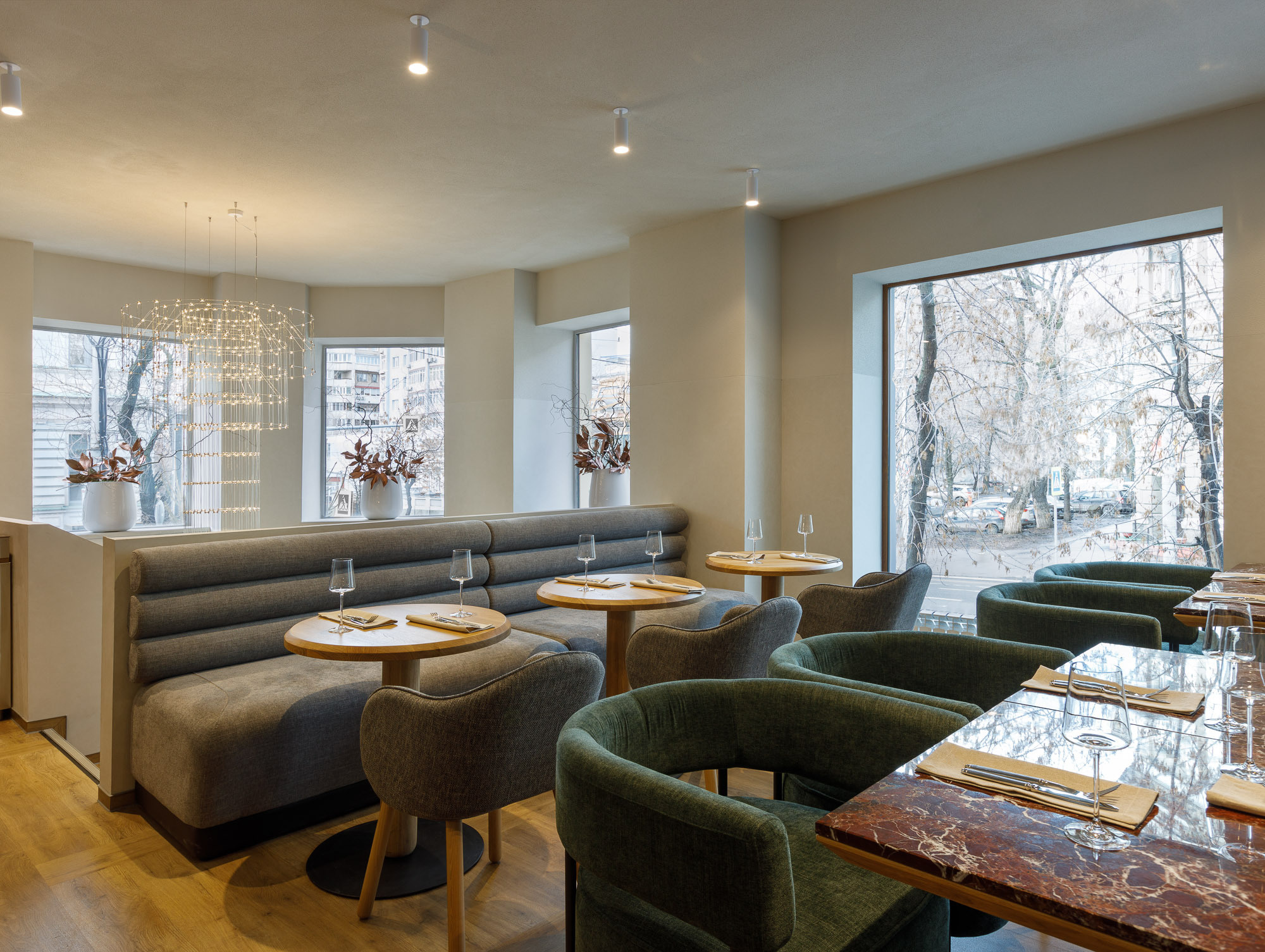 PATIS Cafe in Saratov Russia designed by QUADRUM STUDIO