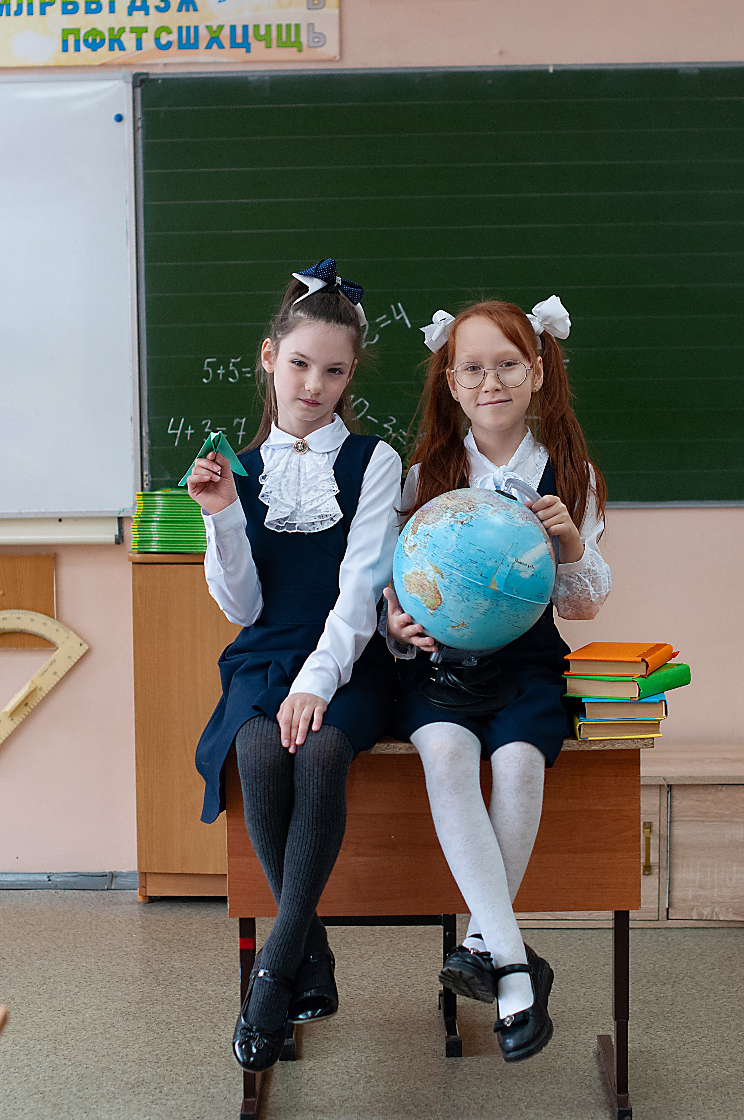 Фото школьников на виньетку. Фотограф в Хабаровске