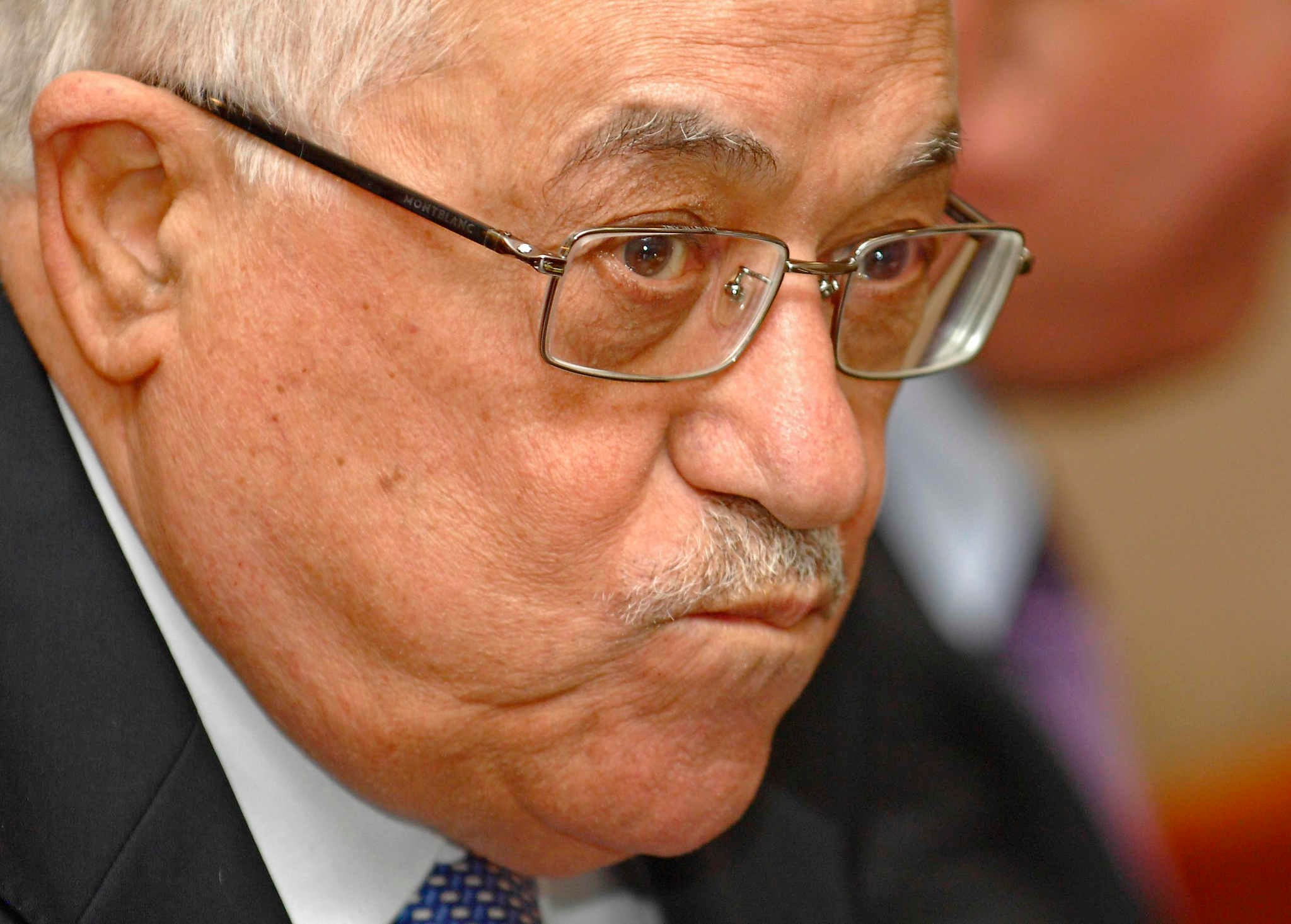 Премьер-министром Палестинской национальной администрации (ПНА) и глава ФАТХ Махмуд Аббас во время встречи с Дмитрием Медведевым в Красной Поляне.