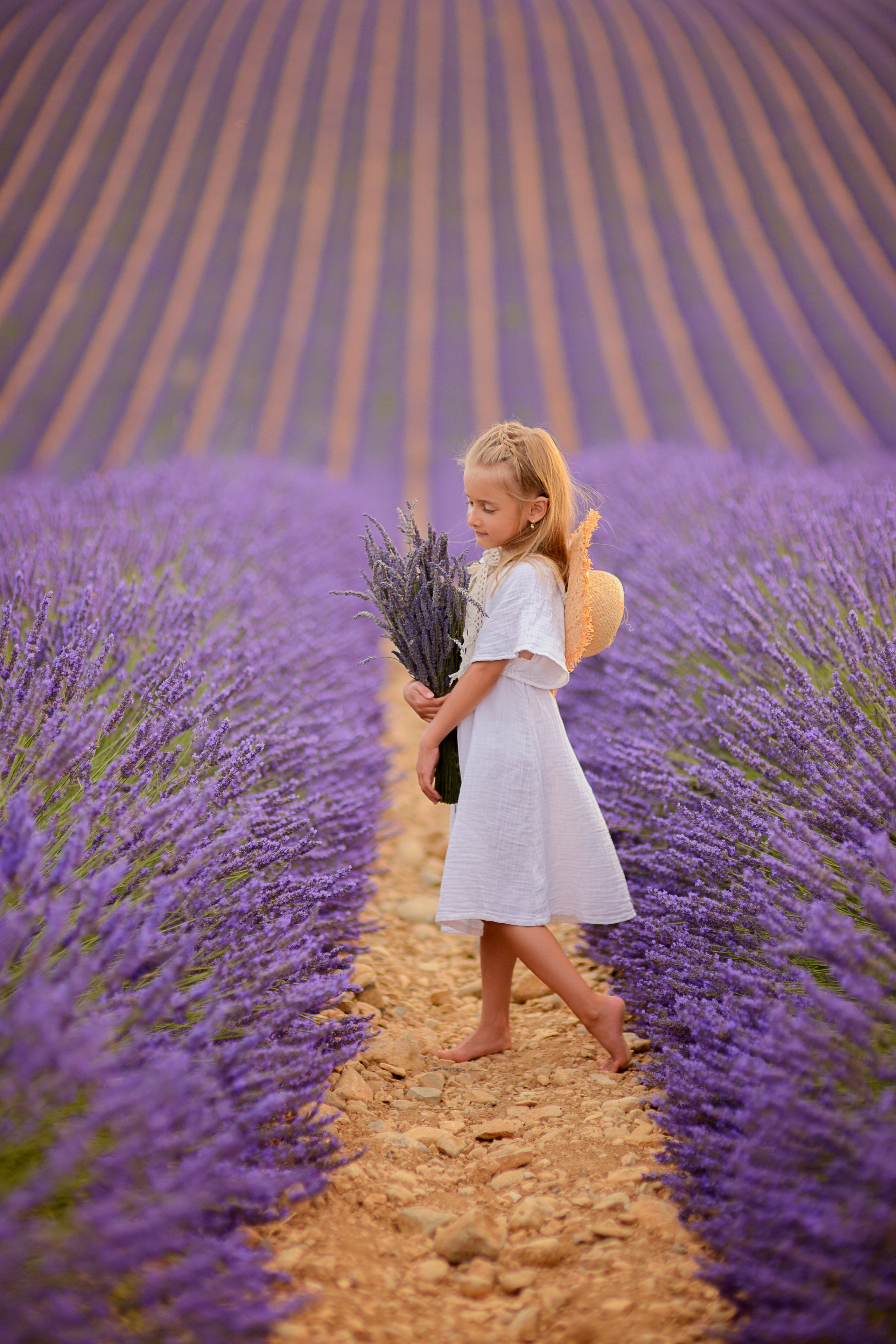Séances photo dans les champs de lavande 2026. Photographer in Provence Julia Lipiainen
