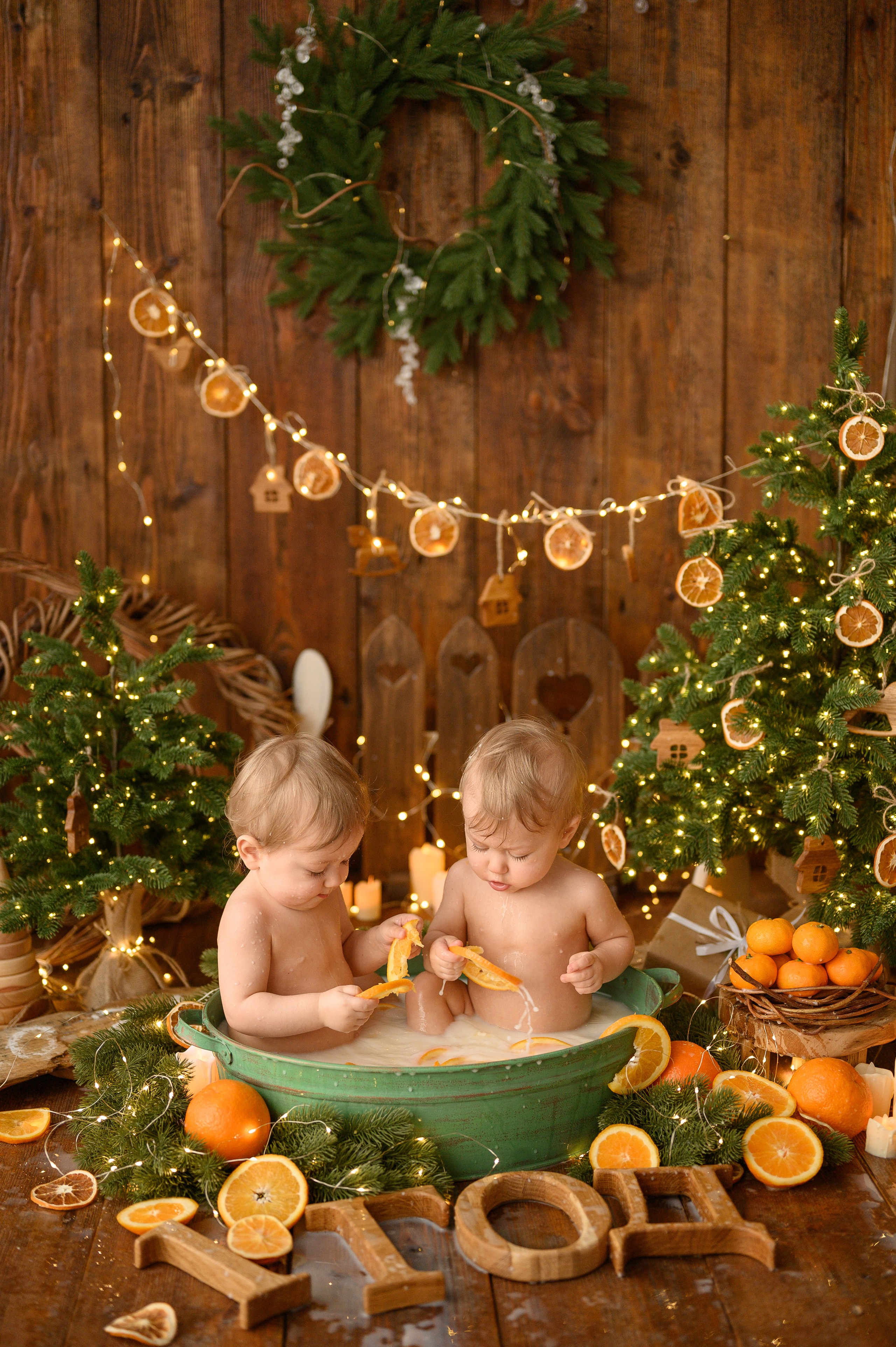 Катюше и Лизоньке годик. Детский и семейный фотограф Ирина Гладких