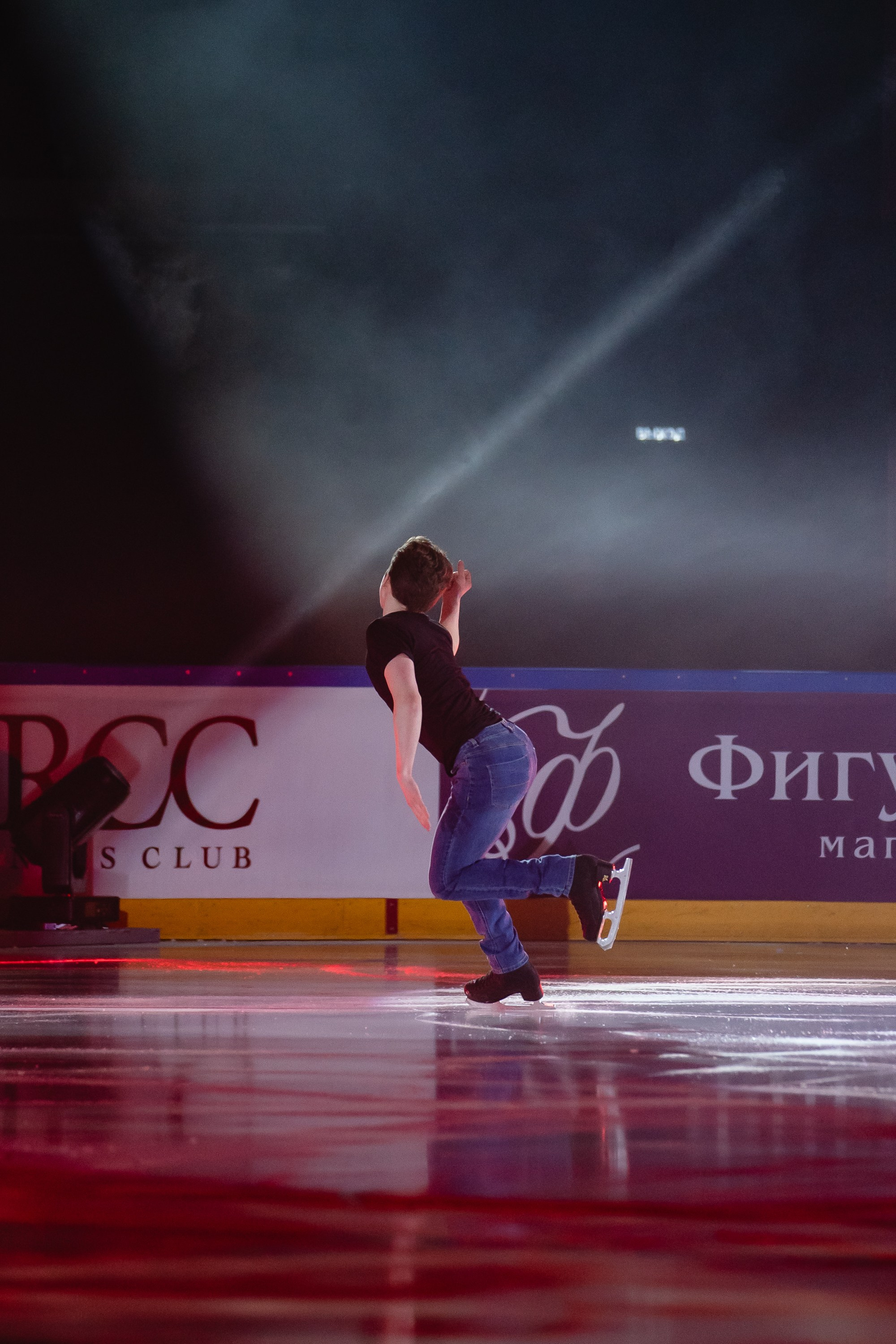 Шоу «Чемпионы на льду» в Новосибирске. Воробьева Ксения — Спортивный и танцевальный фотограф Новосибирск
