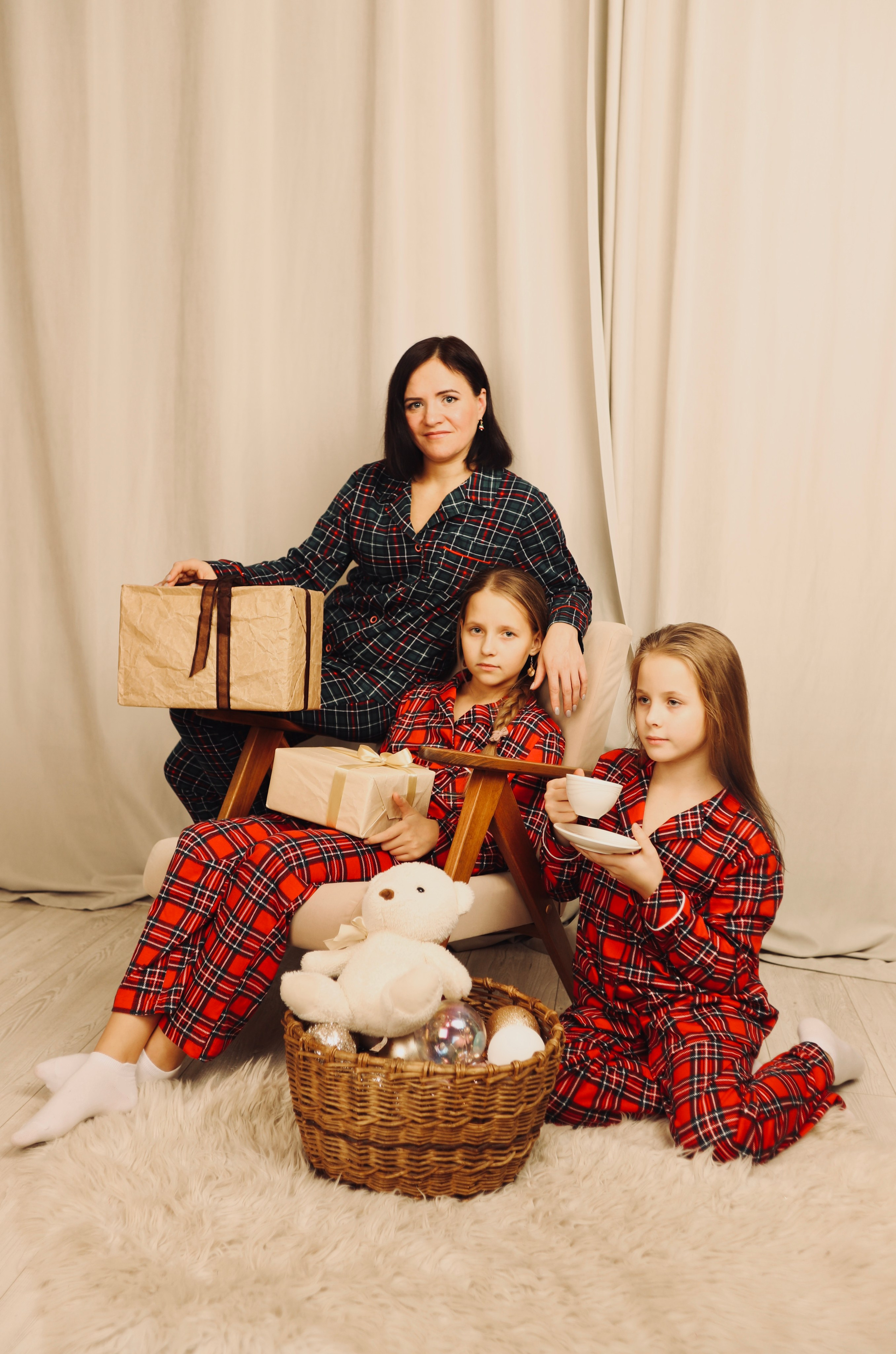 Маргарита и ее семья. Портретный Фотограф в Санкт-Петербурге Кира Орехова