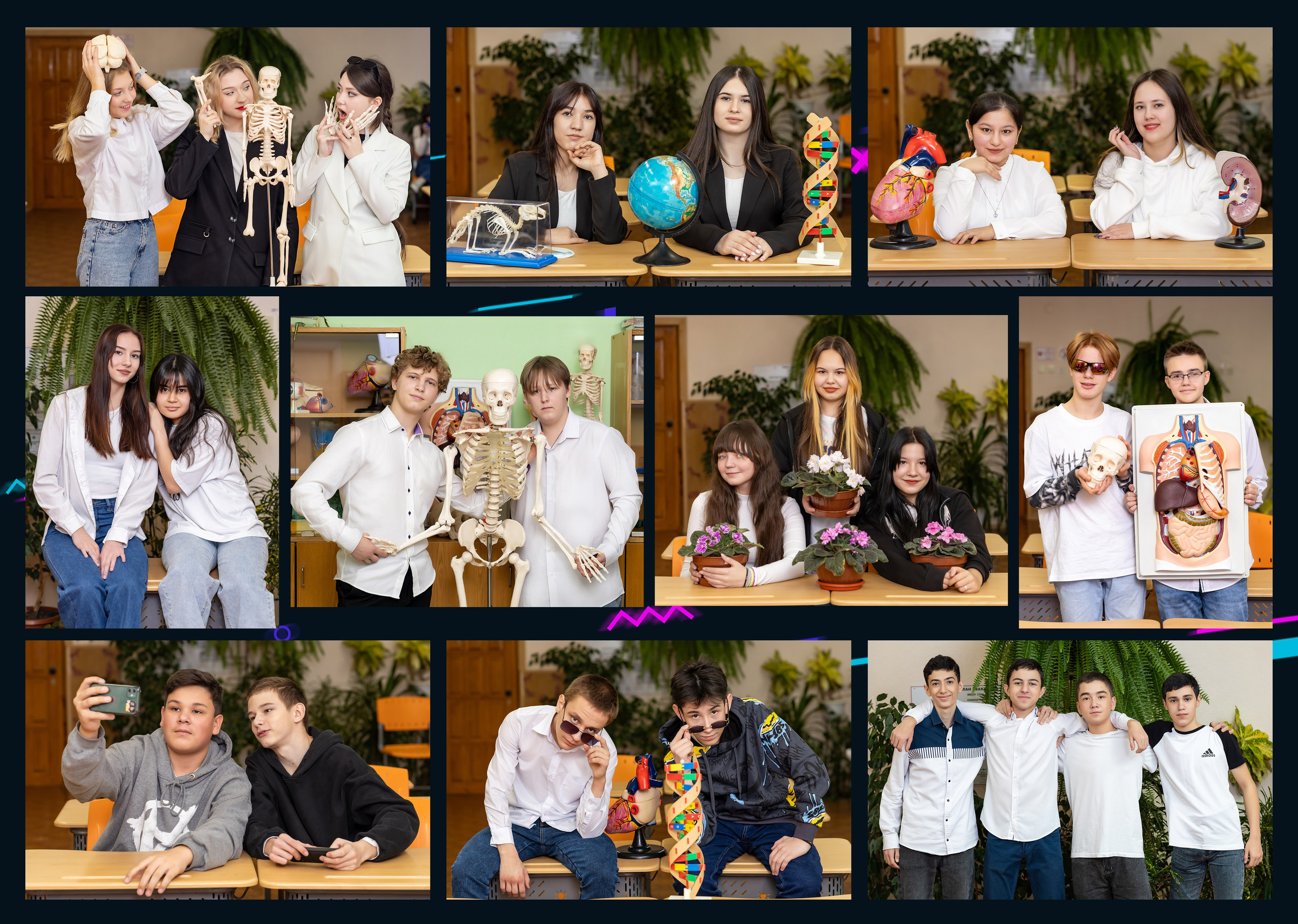 Альбом 10 разворотов. Фотограф Радужный ХМАО, Школьный фотограф, семейный фотограф, выпускной альбом