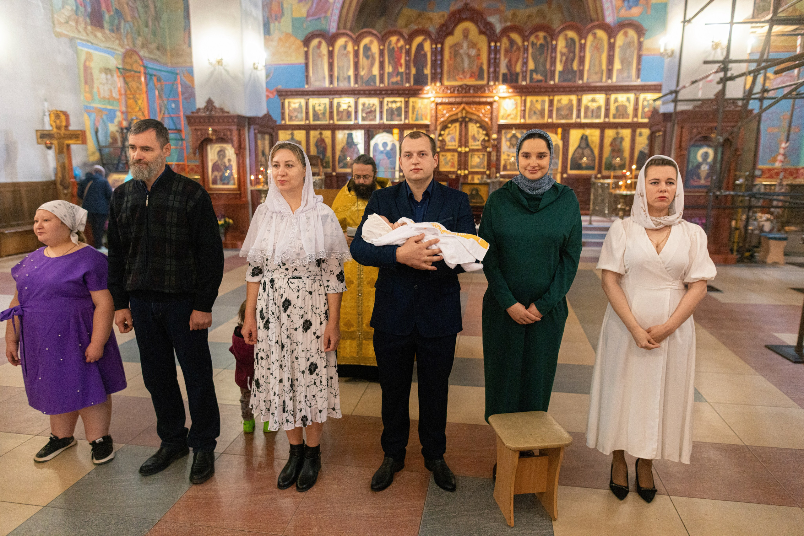 Крещение Алины. Дмитрий Шульгин, портретный фотограф в Воронеже