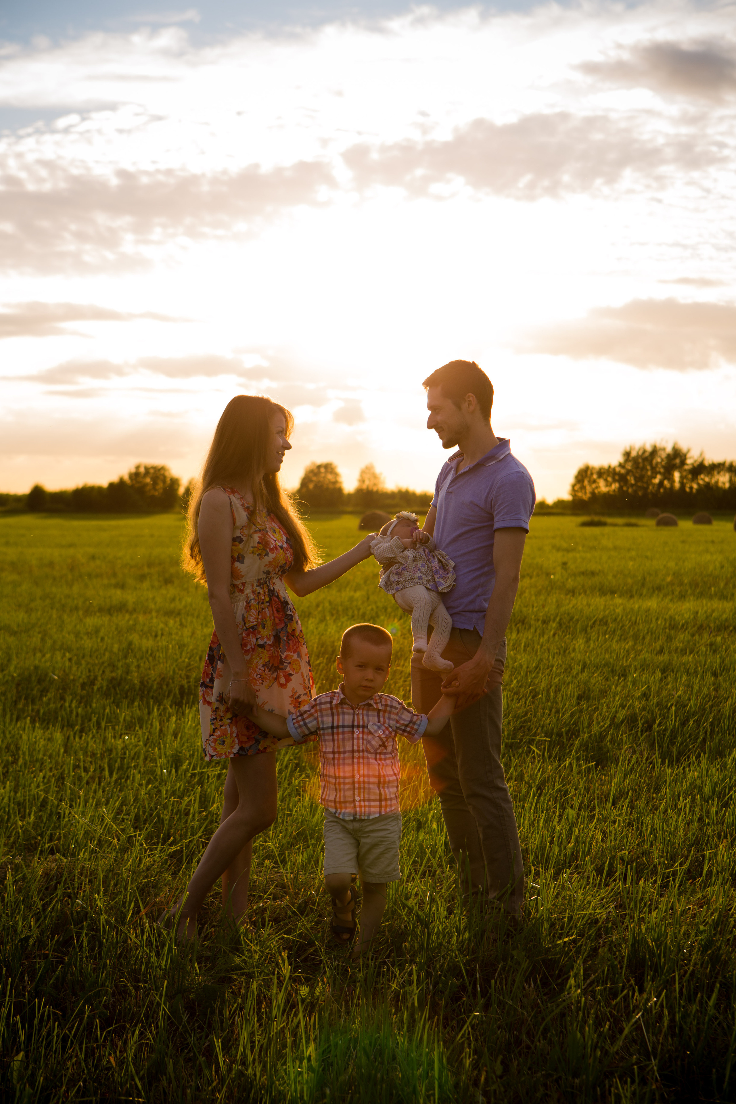 Семейные съёмки на природе. Главная