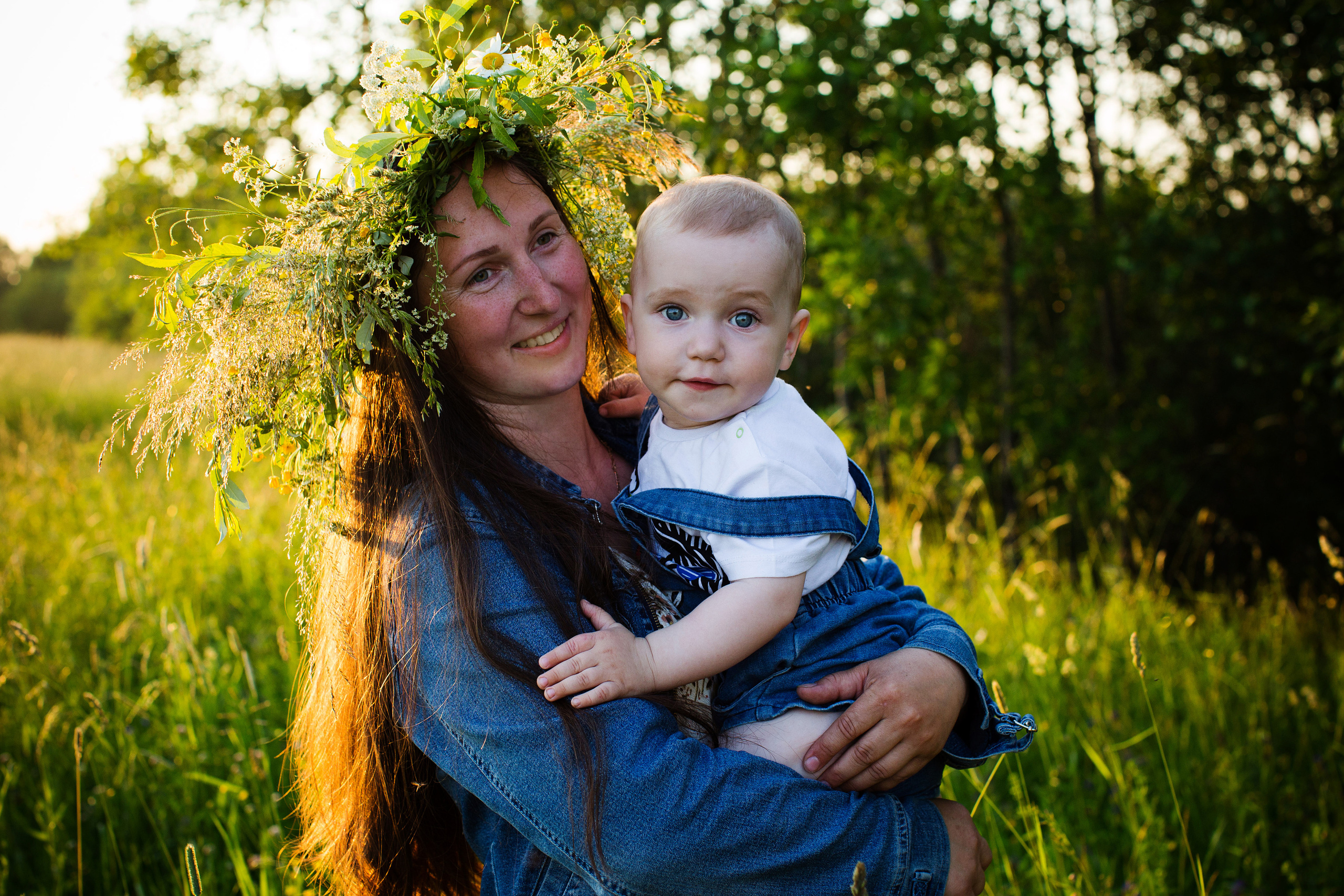 Семейные съёмки на природе. Главная