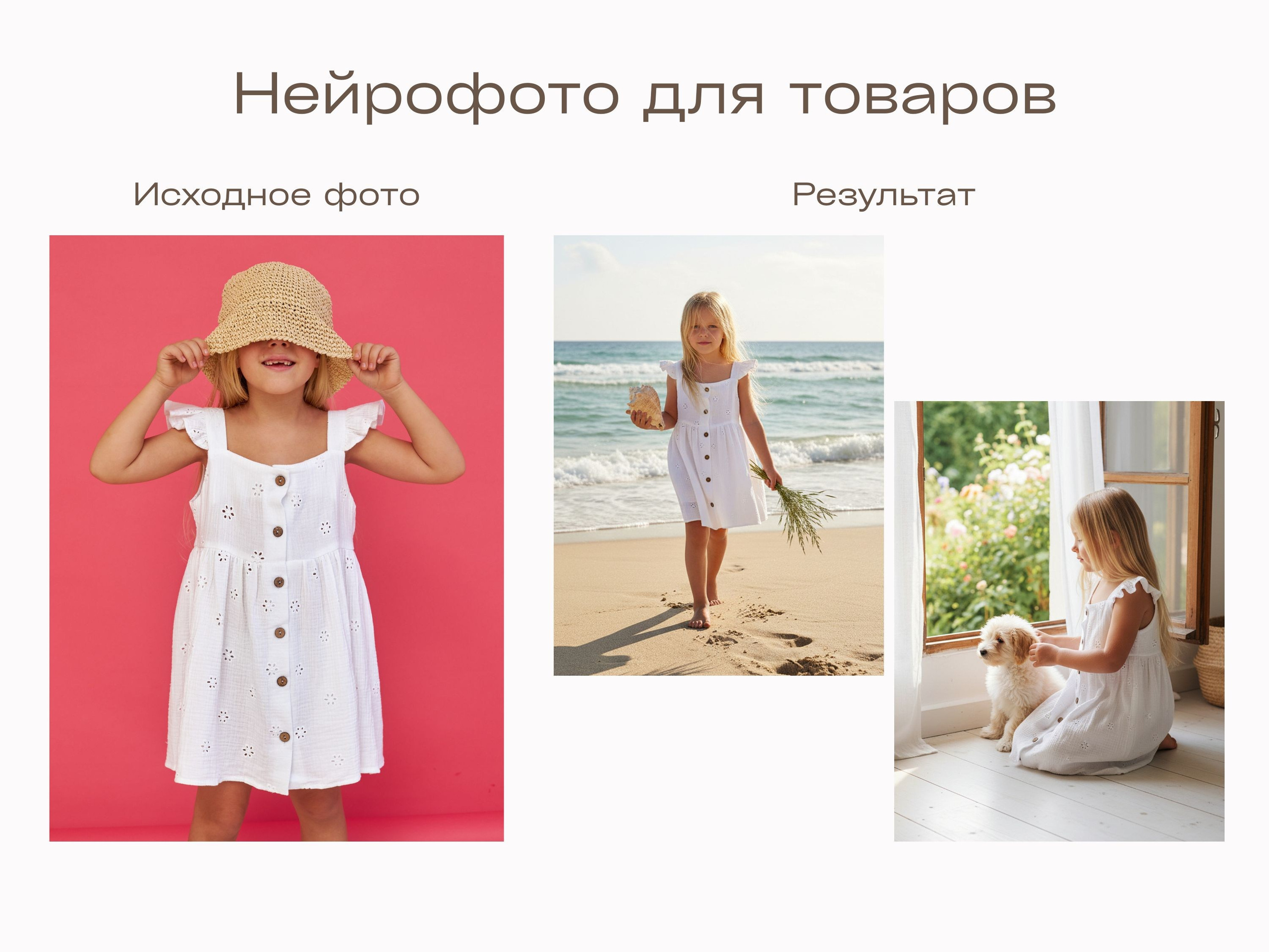 Нейрофотограф онлайн нейрофотосессия для маркетплейсов Озон Wildberries ВБ одежда на моделях нейросеть фото товаров AI ИИ заказать нейрофото. Фотограф Екатеринбург Анастасия Жерновская | Маркетплейсы и нейрофото