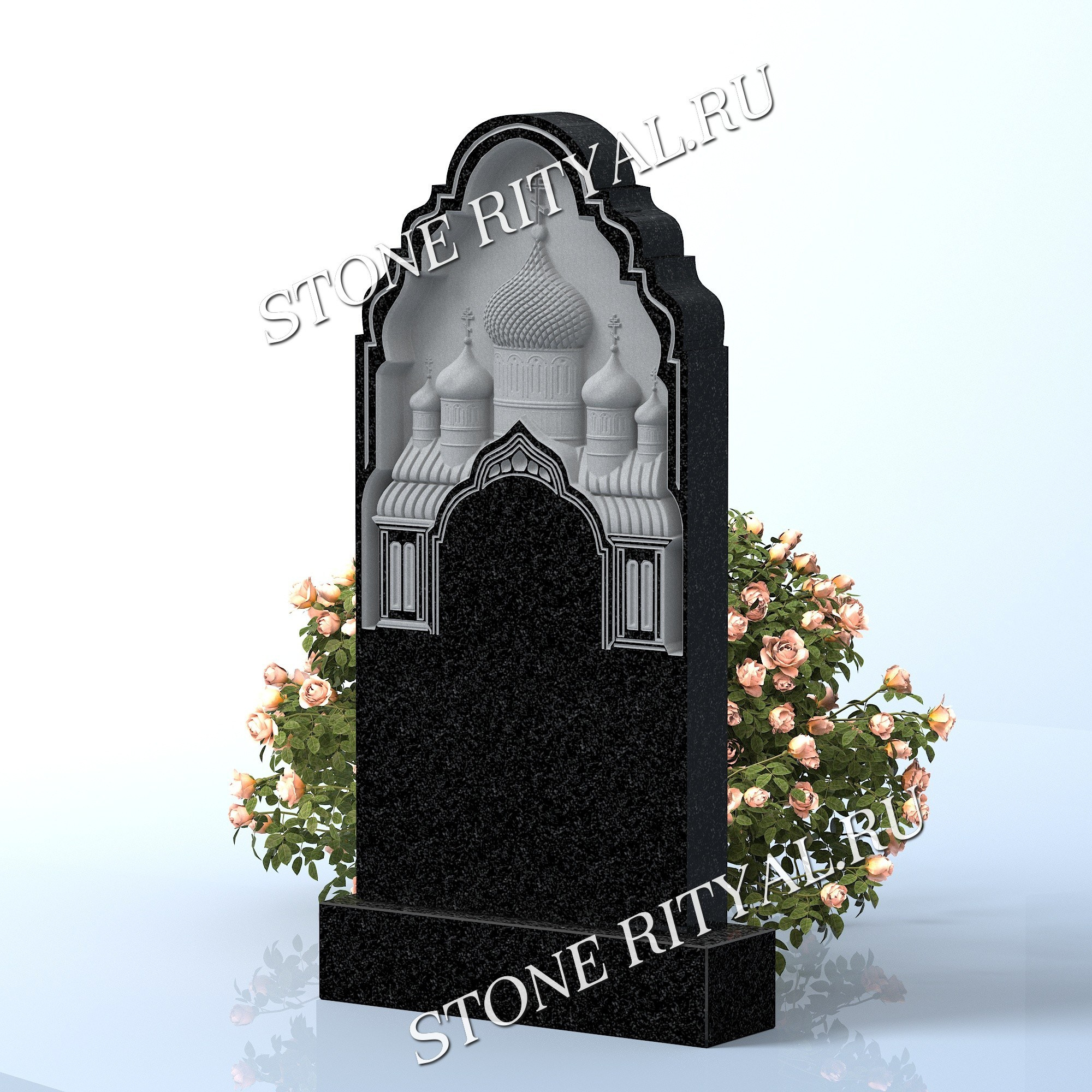 Вертикальные памятники фигурные. Изготовление и установка памятников в Москве и МО