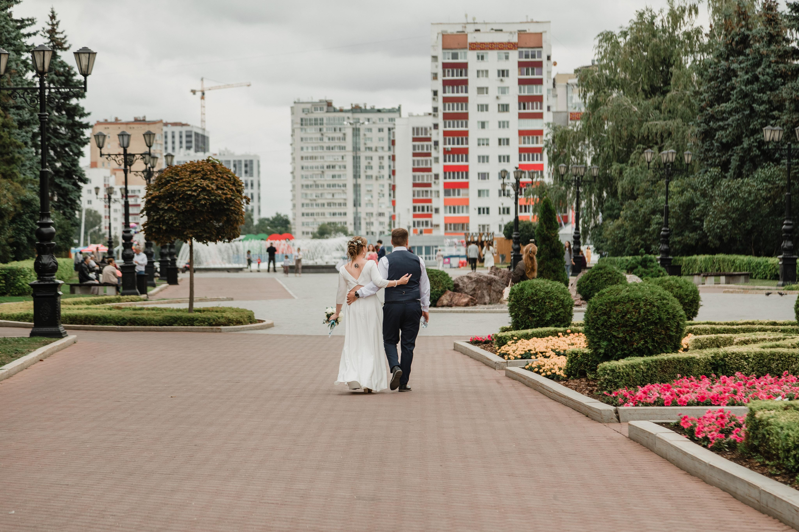 Весёлая и очень приятная свадебная фотопрогулка!. Свадебный и семейный фотограф в Уфе и Стерлитамаке Николай Кулагин