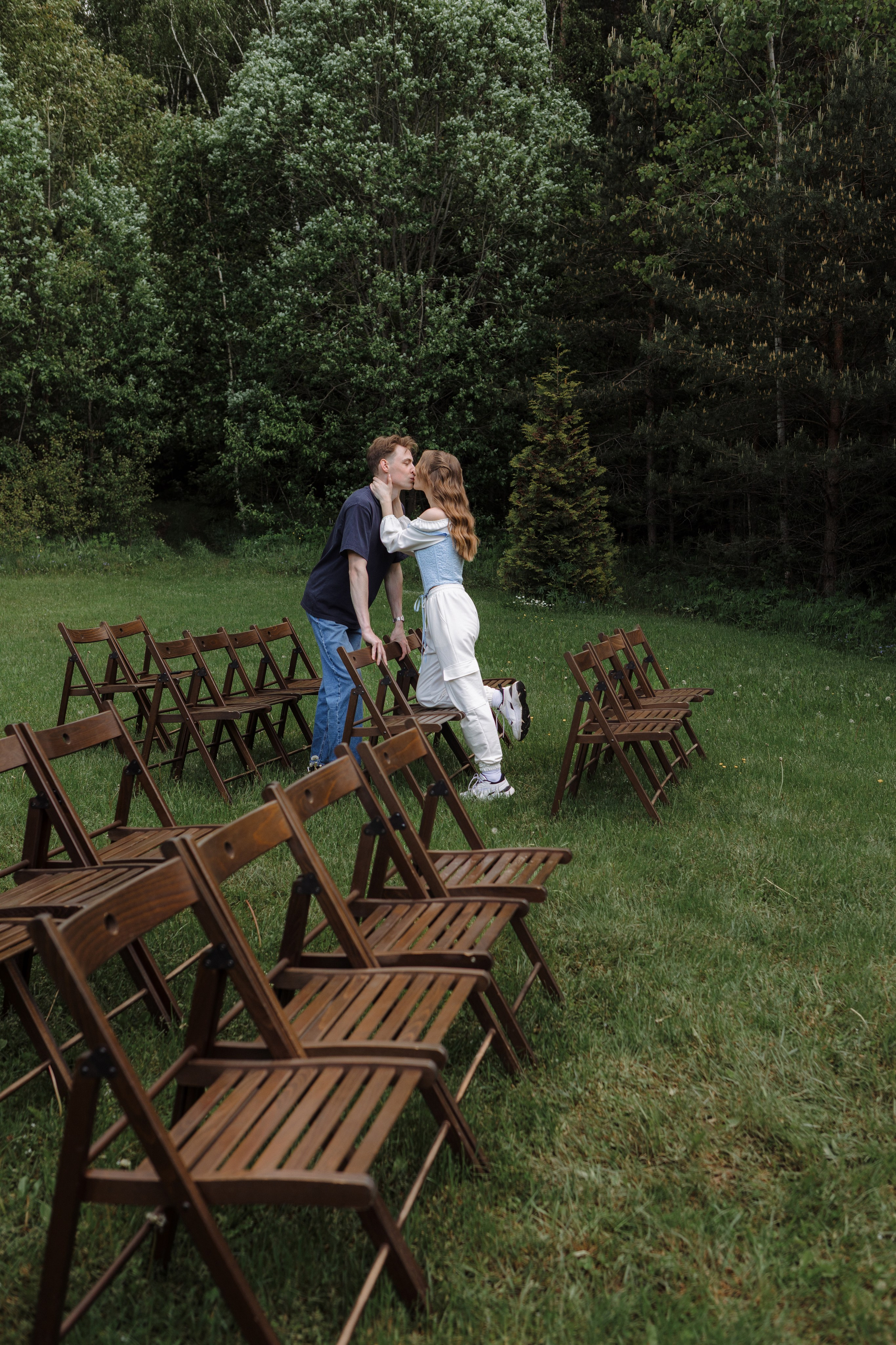 Свадебная фотосессия пары в Агроусадьбе Дачка бай