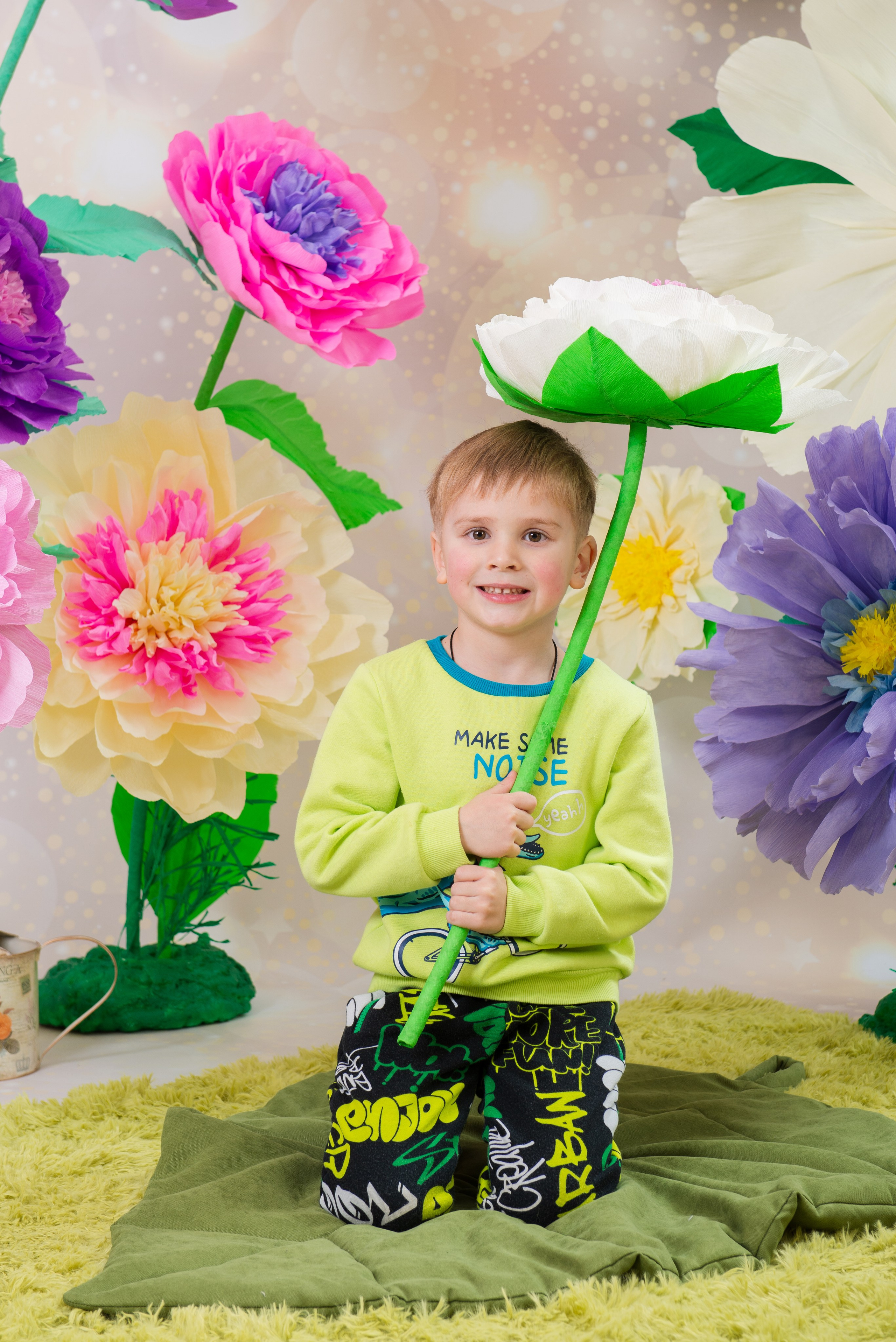 Мини-фотосессия «Цветочная поляна». Фотограф в Крыму