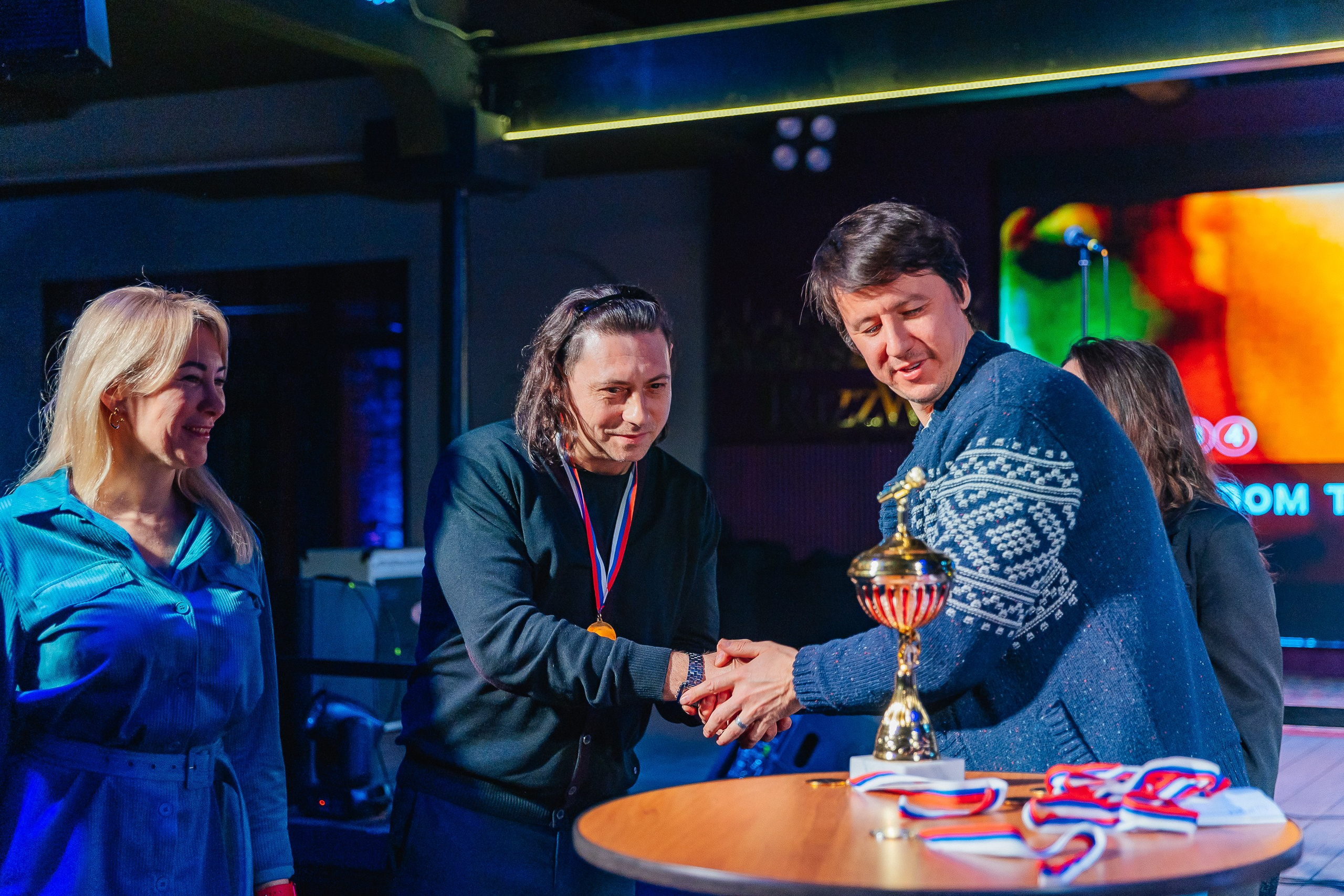 Конкурс караоке в RizzW. Фотограф Москва, Балашиха, МО. Свадьбы, репортажи, контент, портреты