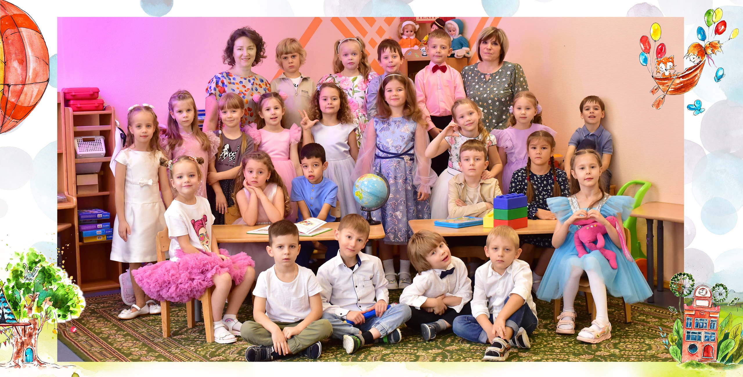 Дизайн «Моё яркое детство». Стильные выпускные альбомы, детские фотосессии, сюжетные фотографии