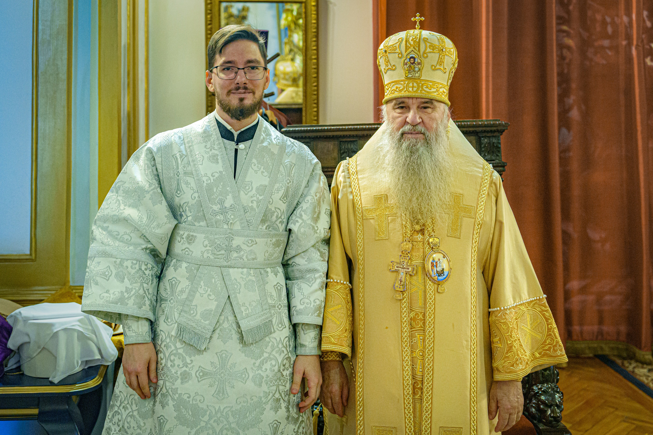 МИТРОПОЛИТ ВАРСОНОФИЙ СОВЕРШИЛ БОЖЕСТВЕННУЮ ЛИТУРГИЮ В НИКОЛО-БОГОЯВЛЕНСКОМ СОБОРЕ. НИКОЛО-БОГОЯВЛЕНСКИЙ МОРСКОЙ СОБОР