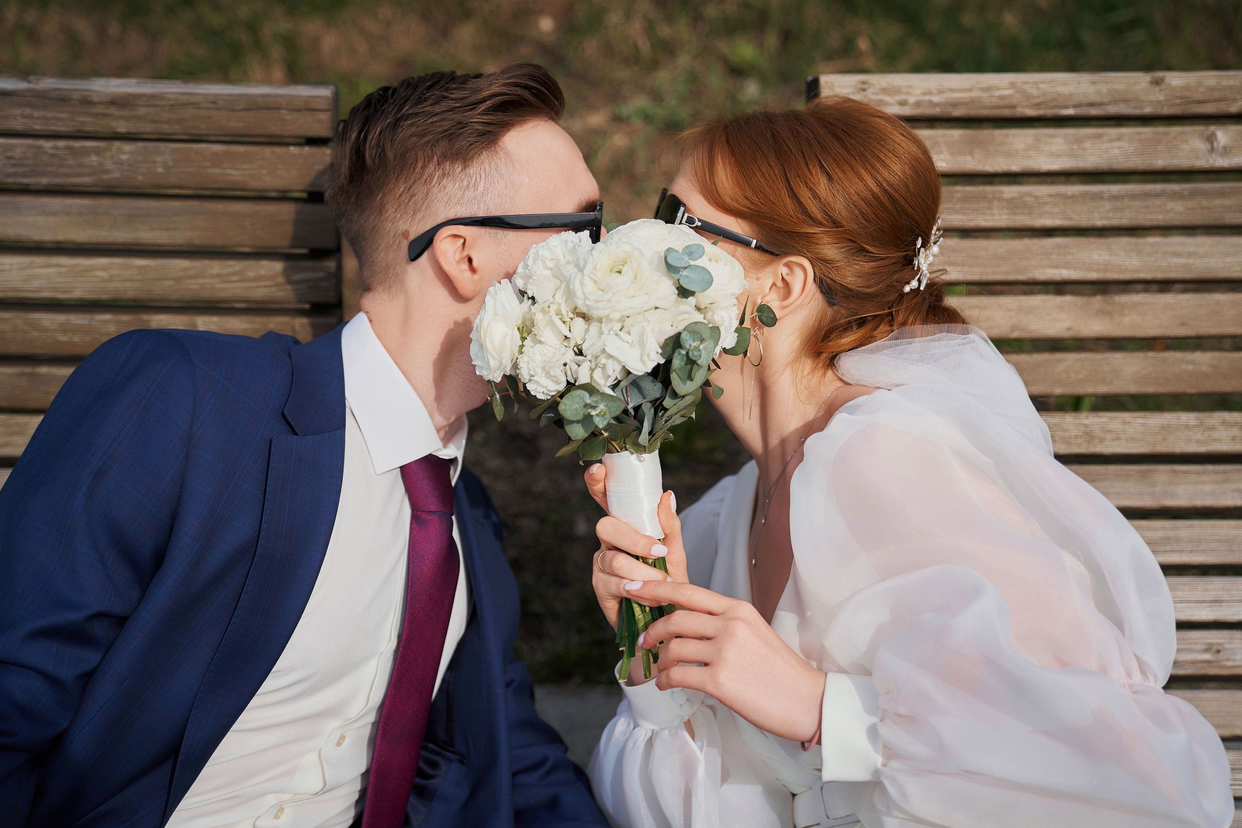 Свадебная Фотосессия в Савёловском ЗАГС и парке Речного Вокзала Москвы