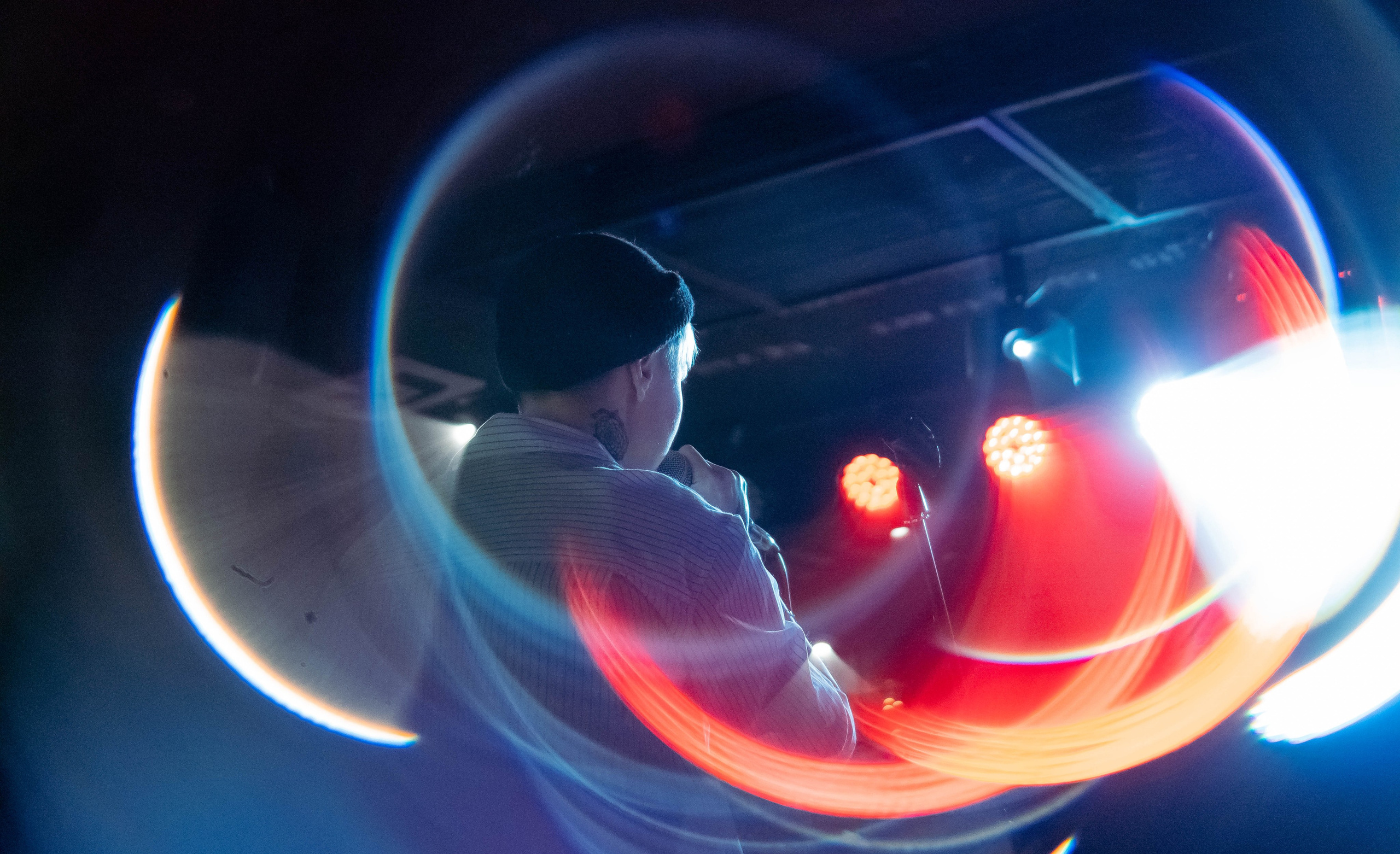 Репортажные фотографии творческого вечера Такие дела, Панда