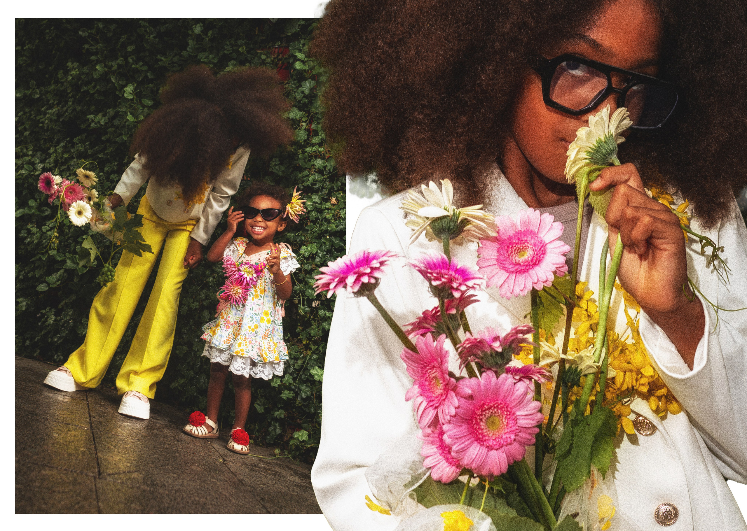 Дети&Цветы. Мая и Мелания. Фотограф детей и подростков в Москве Таня Королева