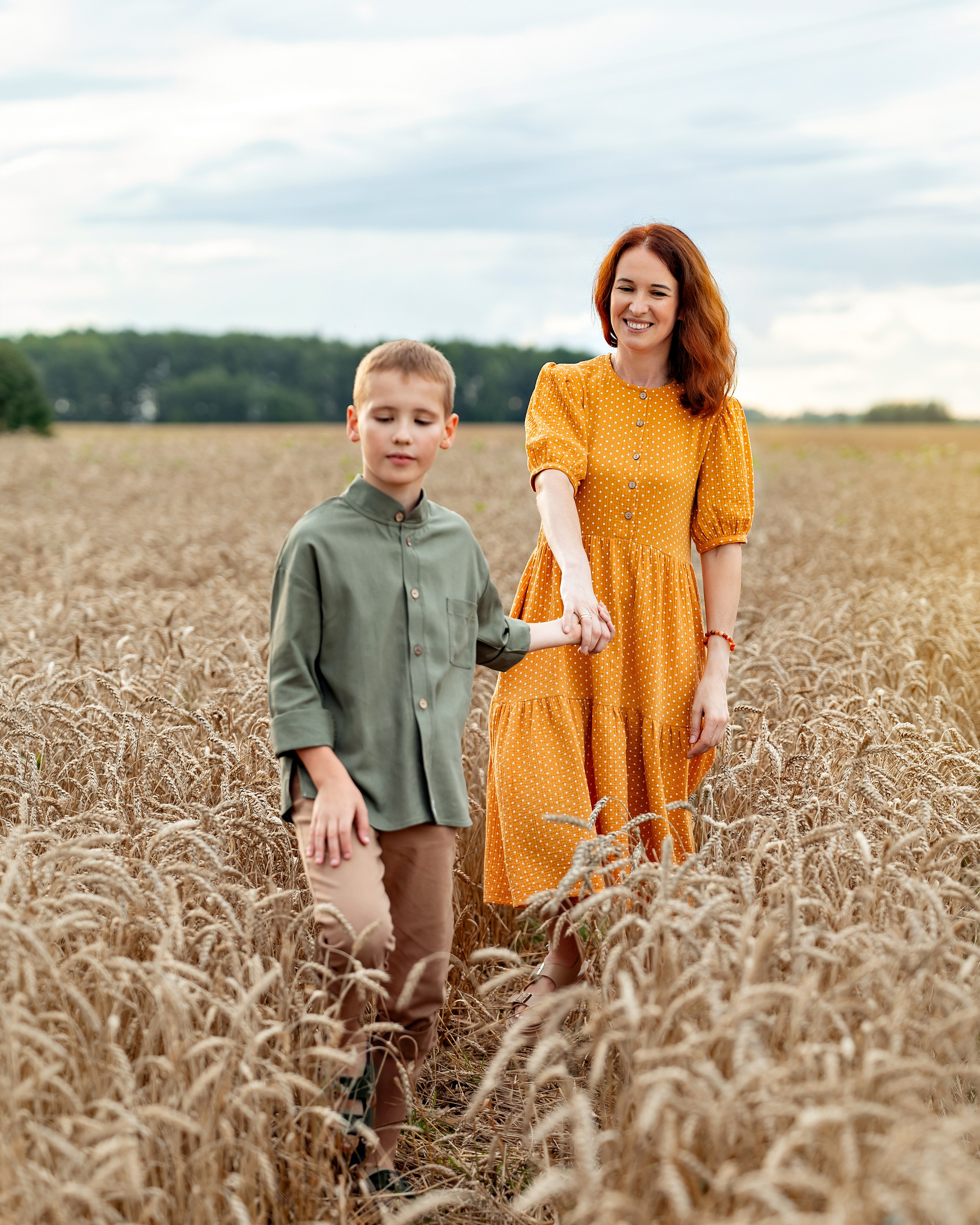 Пшеница. Детский и семейный фотограф г. Москва Оксана Катаджи