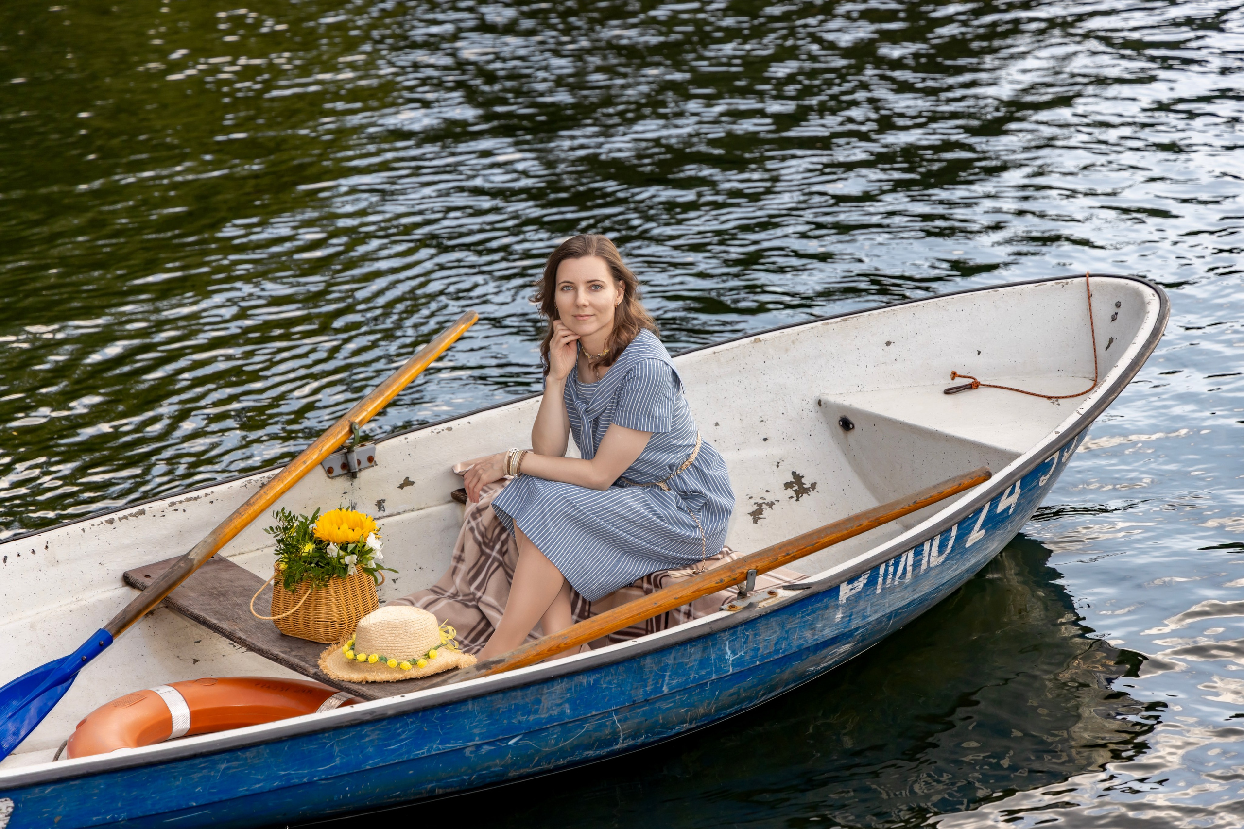Фотосессия в Измайловском парке на лодке. Репортажный, семейный и студийный фотограф в Москве Демин Алексей