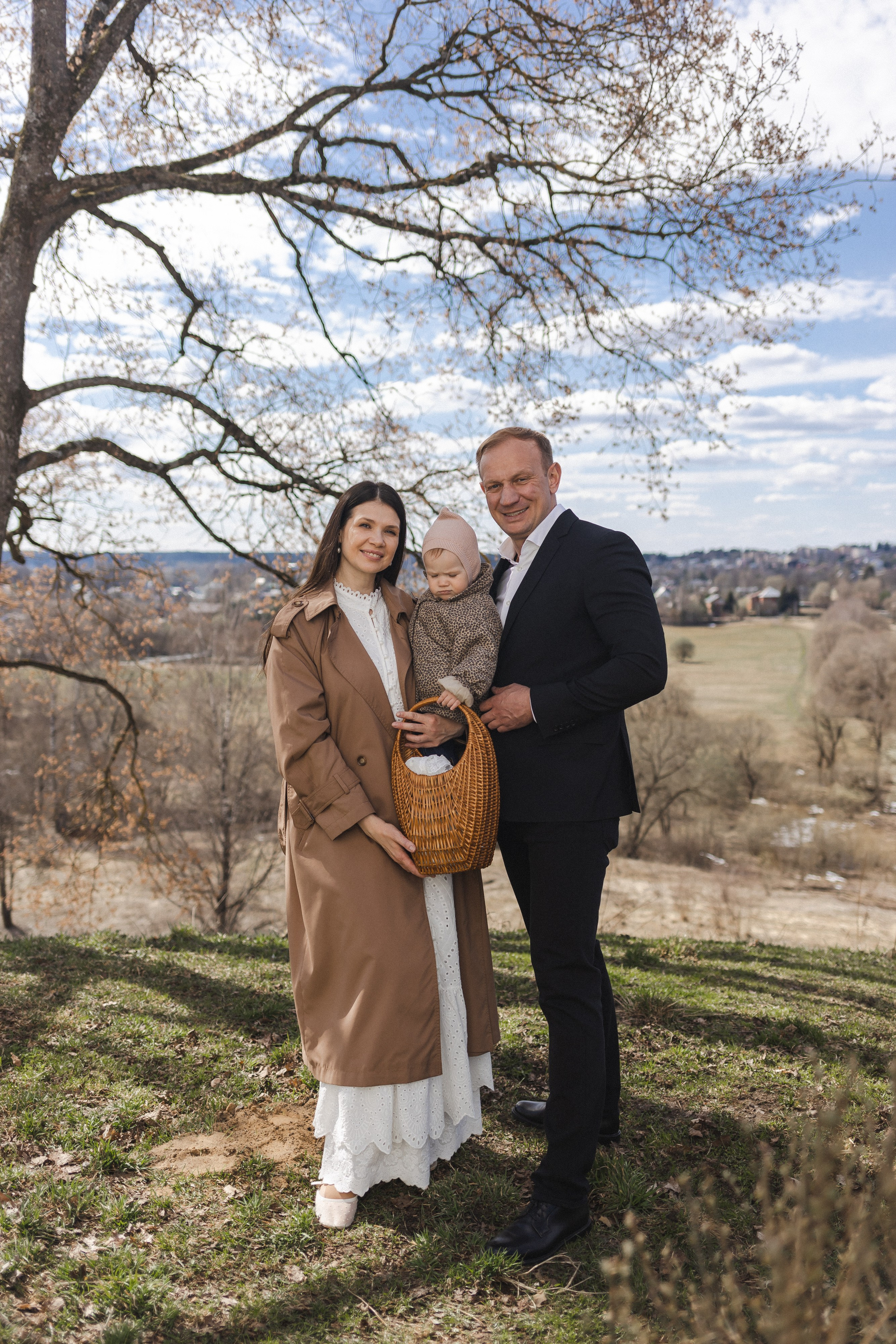 Крещение Аглаи. Семейный фотограф в Москве