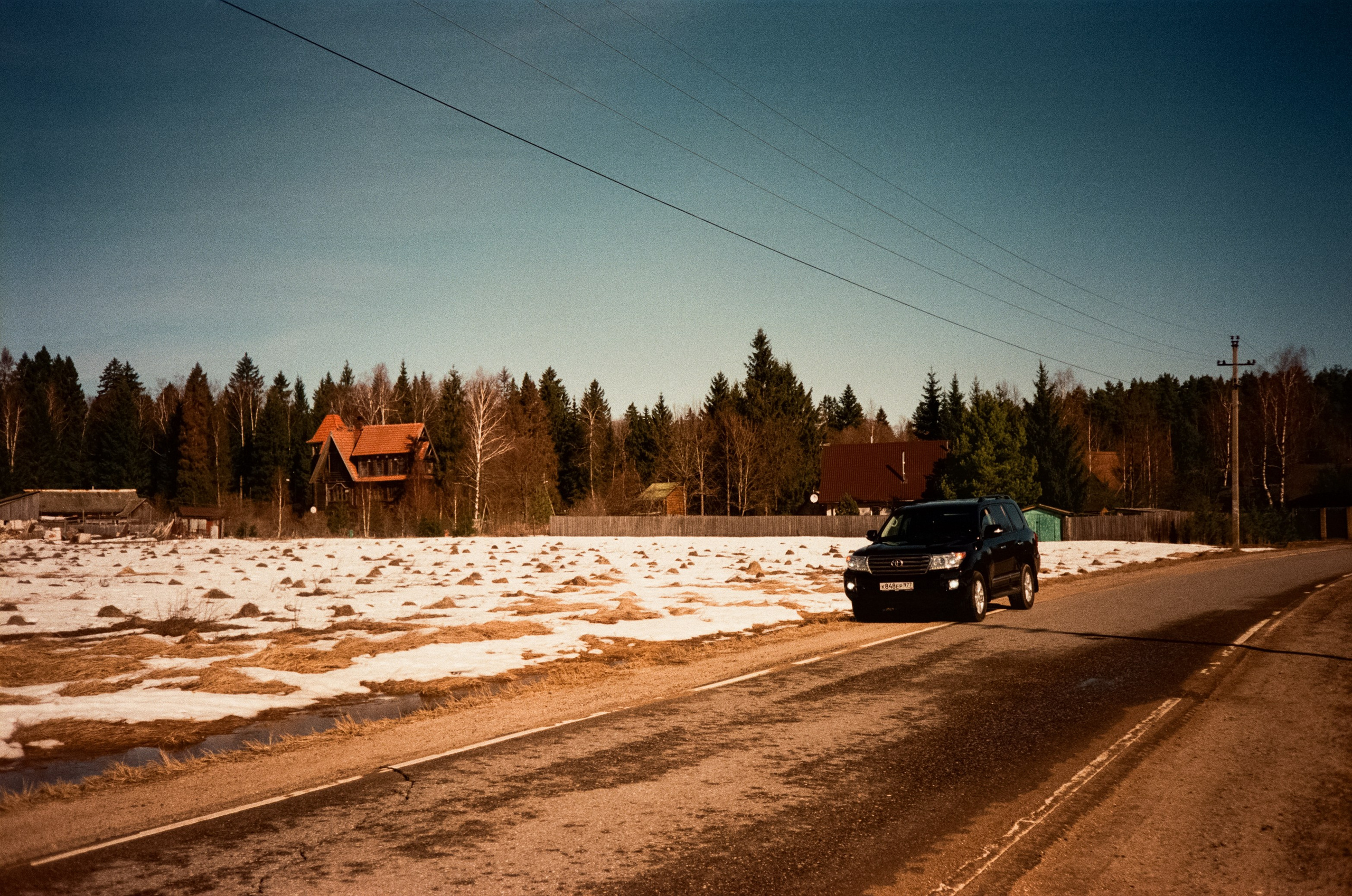 Ricoh FF-300D / Fujifilm X-tra 400 (просрочка) / Лукино март 2024 г