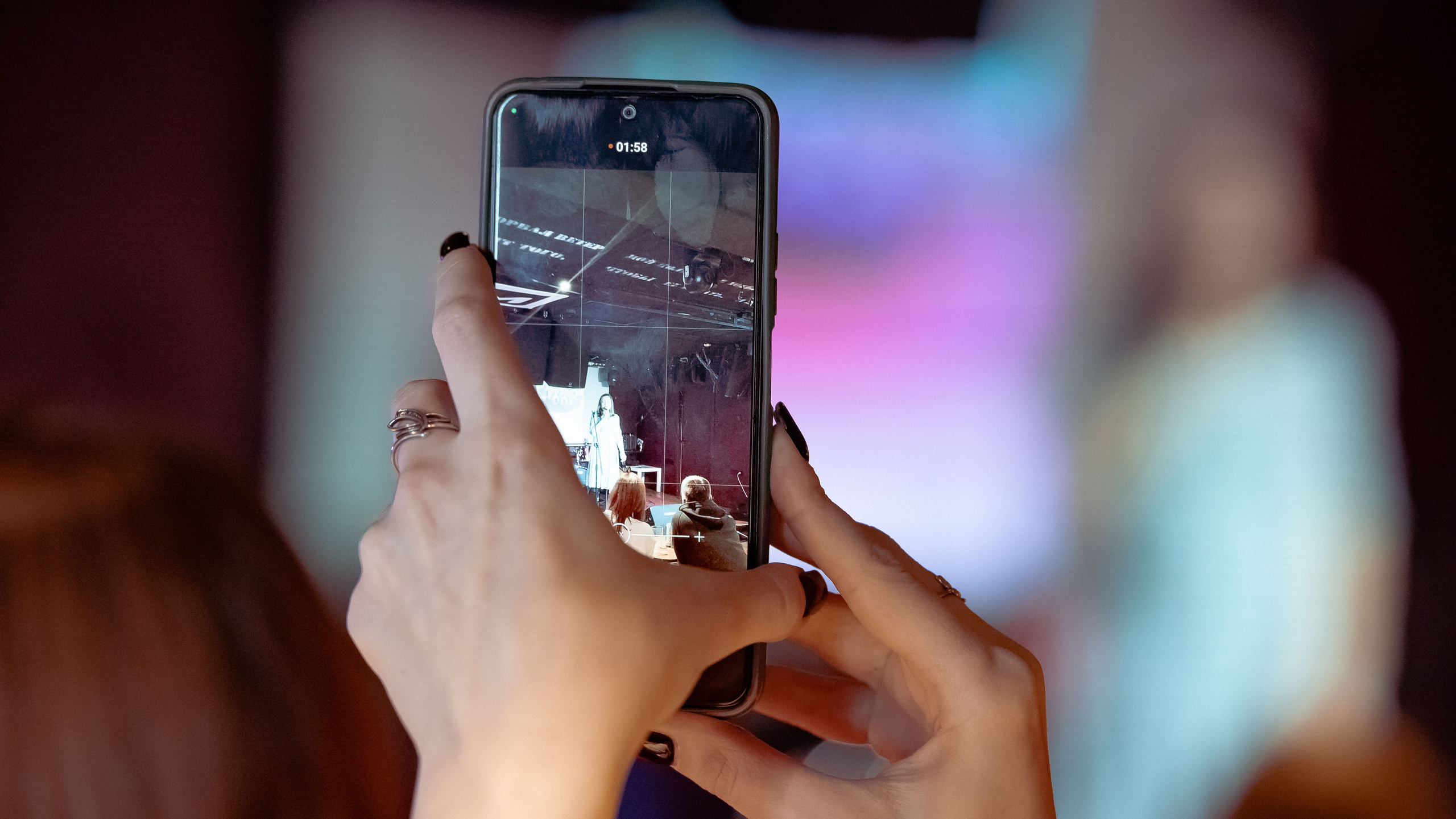 Репортажные фотографии творческого вечера Такие дела, Панда