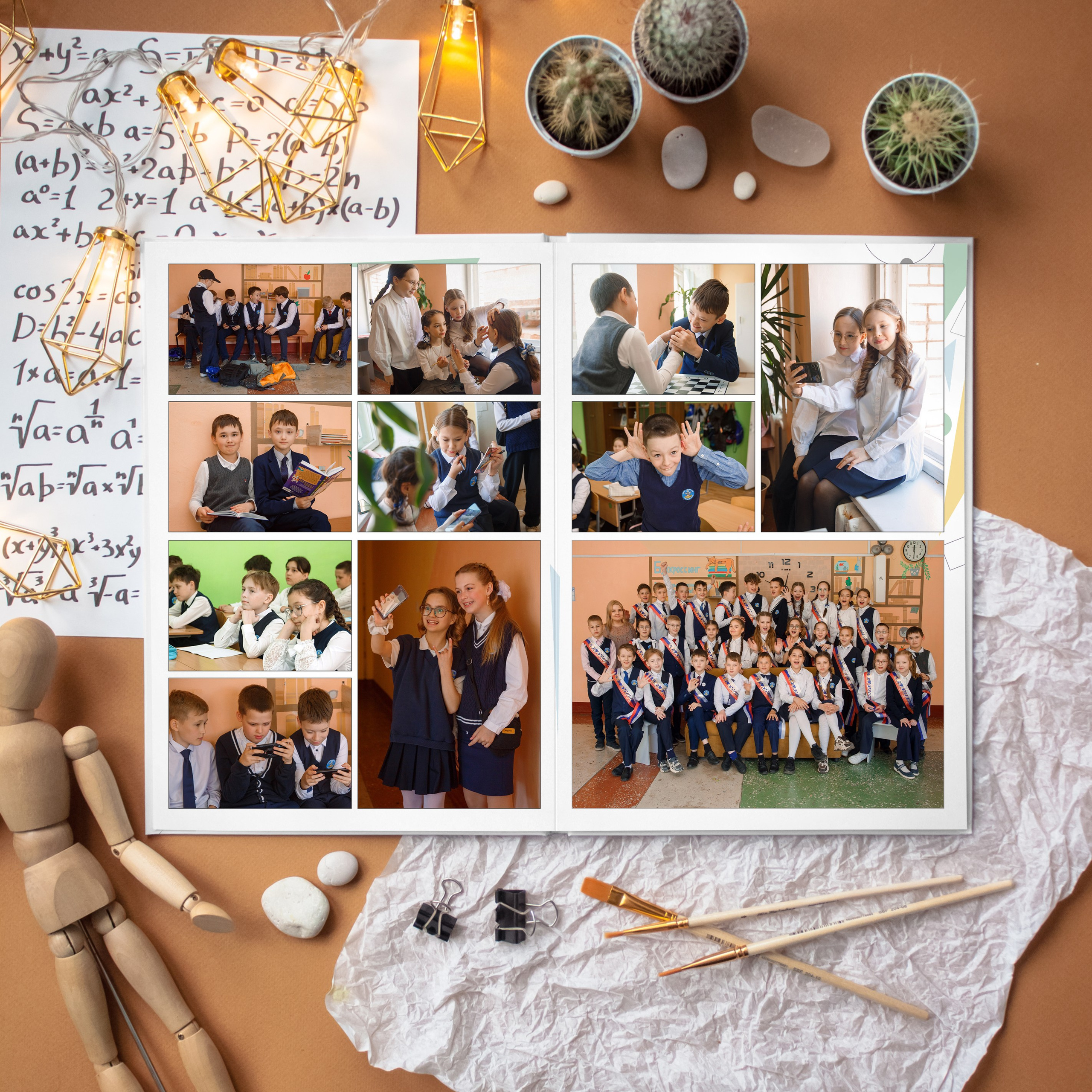 10 разворотов 4кл. Детский, семейный и школьный фотограф Светлана Волжанина