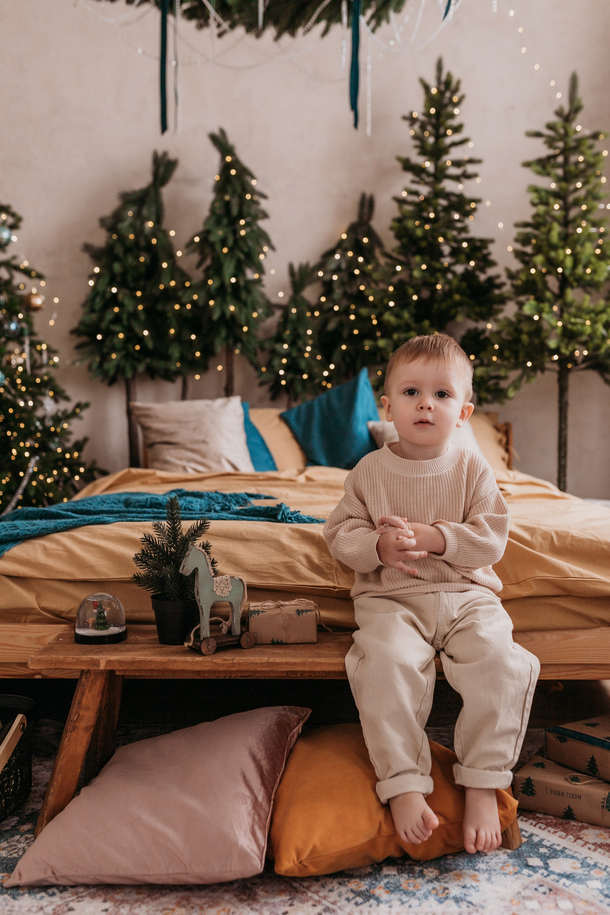 Новогодние съемки. Фотограф новорожденных в г. Барнаул Ренпенинг Катерина