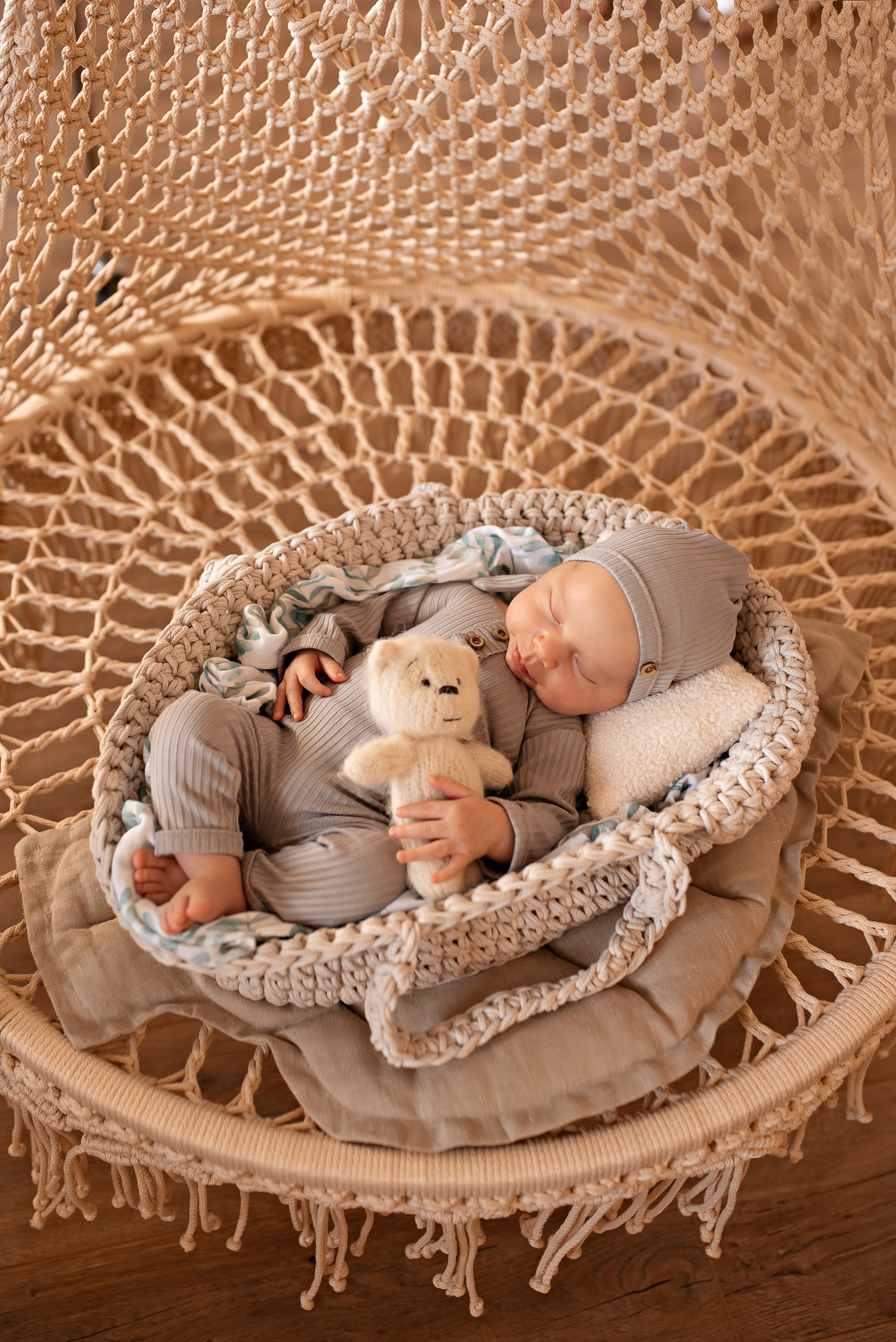 Фотосессия для Леона, 1 месяц. Фотограф новорожденных и детей до года в Челябинске Иванова Елена