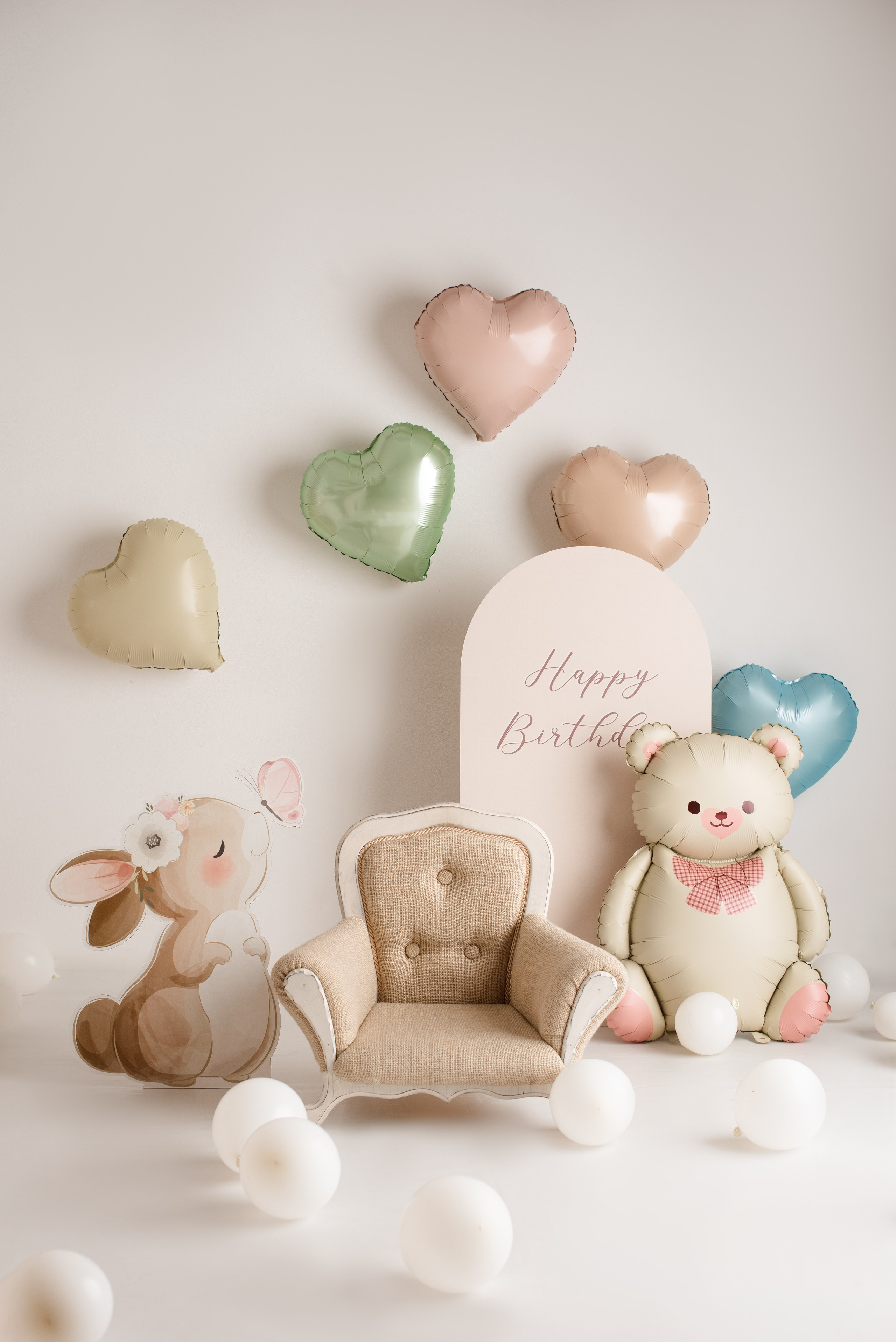 Фотозоны на Годик «Крафт». Фотограф Новорожденных во Владивостоке Ольга Галаницкая