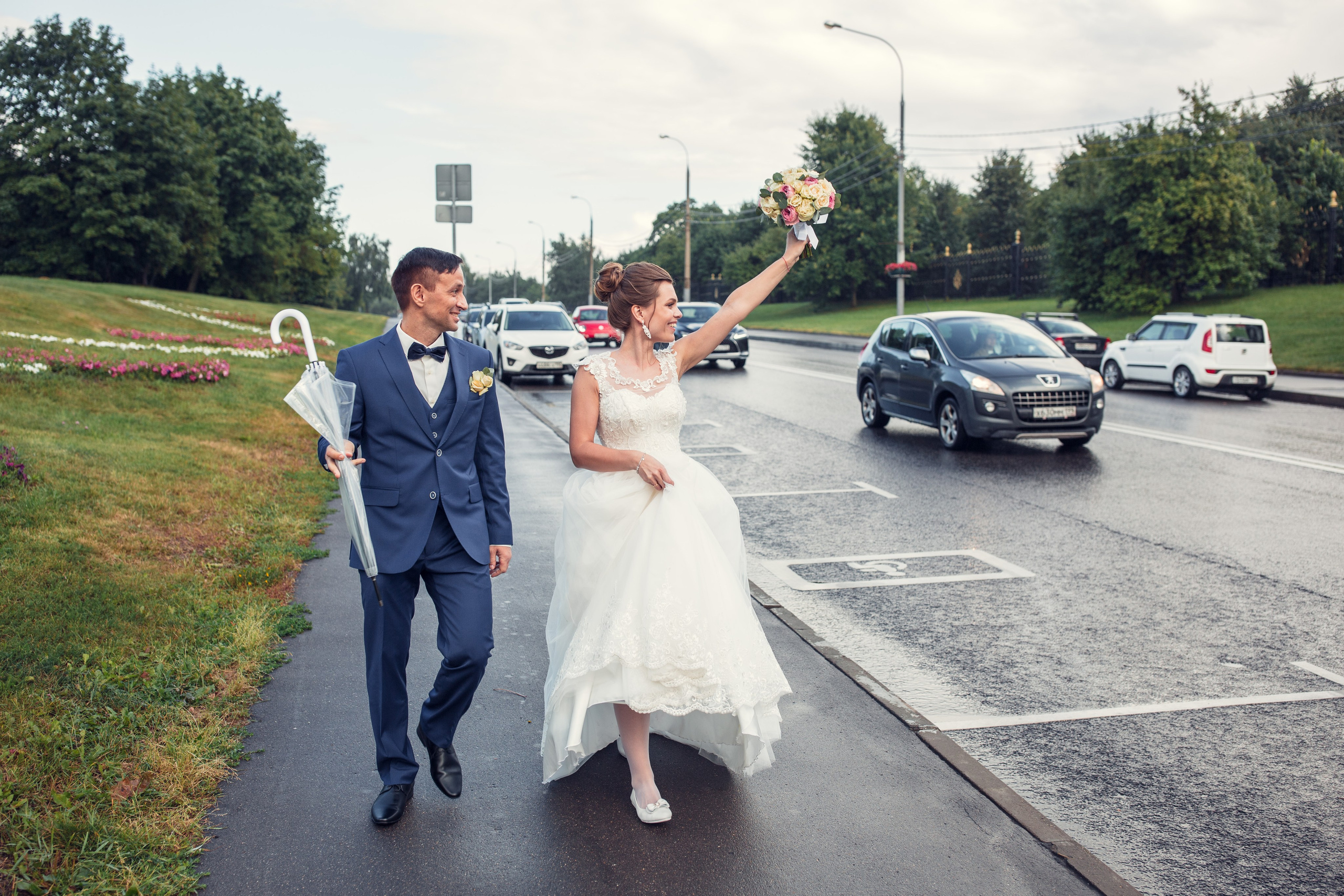 Свадебная прогулка в Царицино. Фотограф — Евгений Свистков