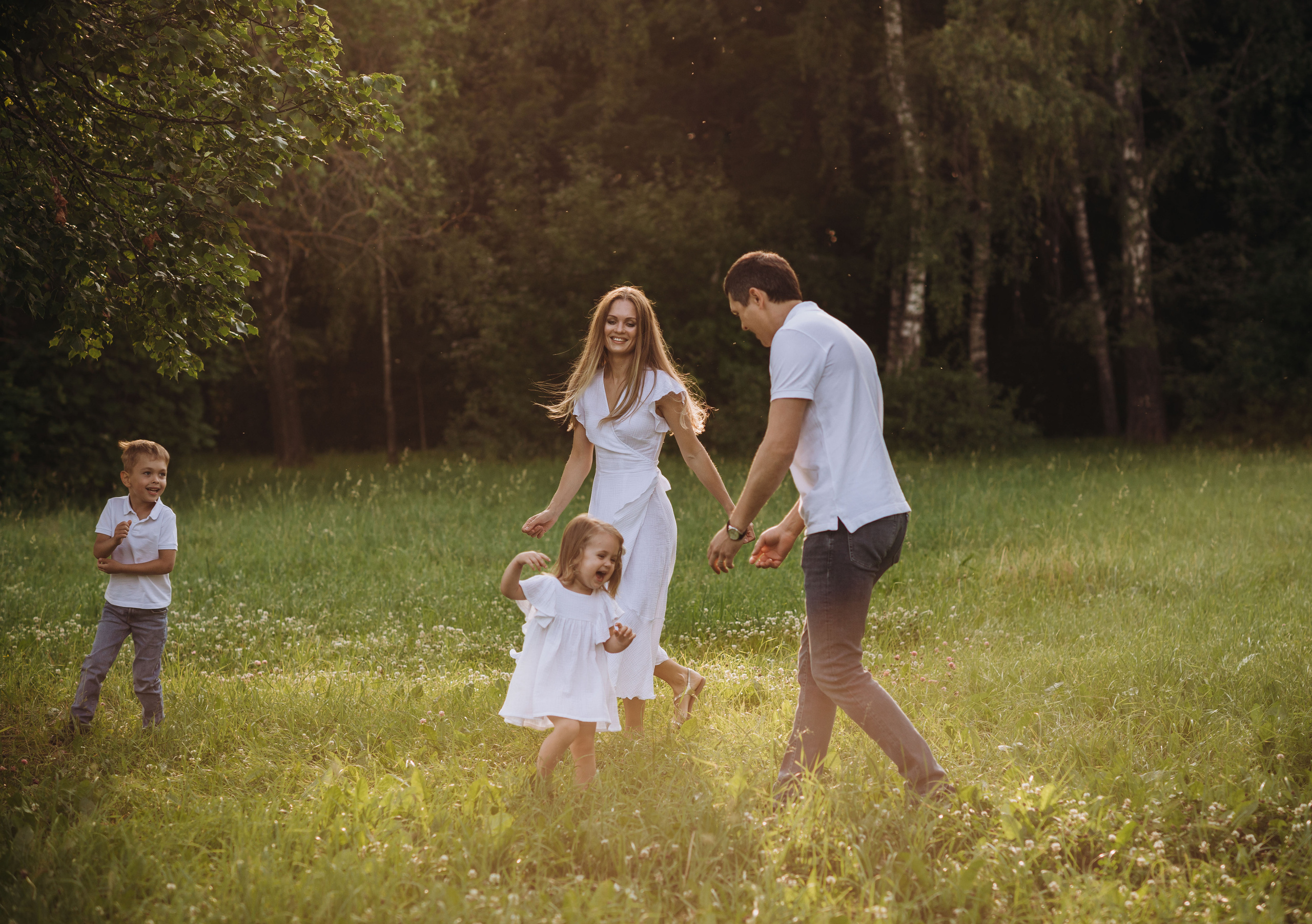 Семейная фотосессия в Горках. Семейный фотограф в Домодедово и Москве Елена Пичугина