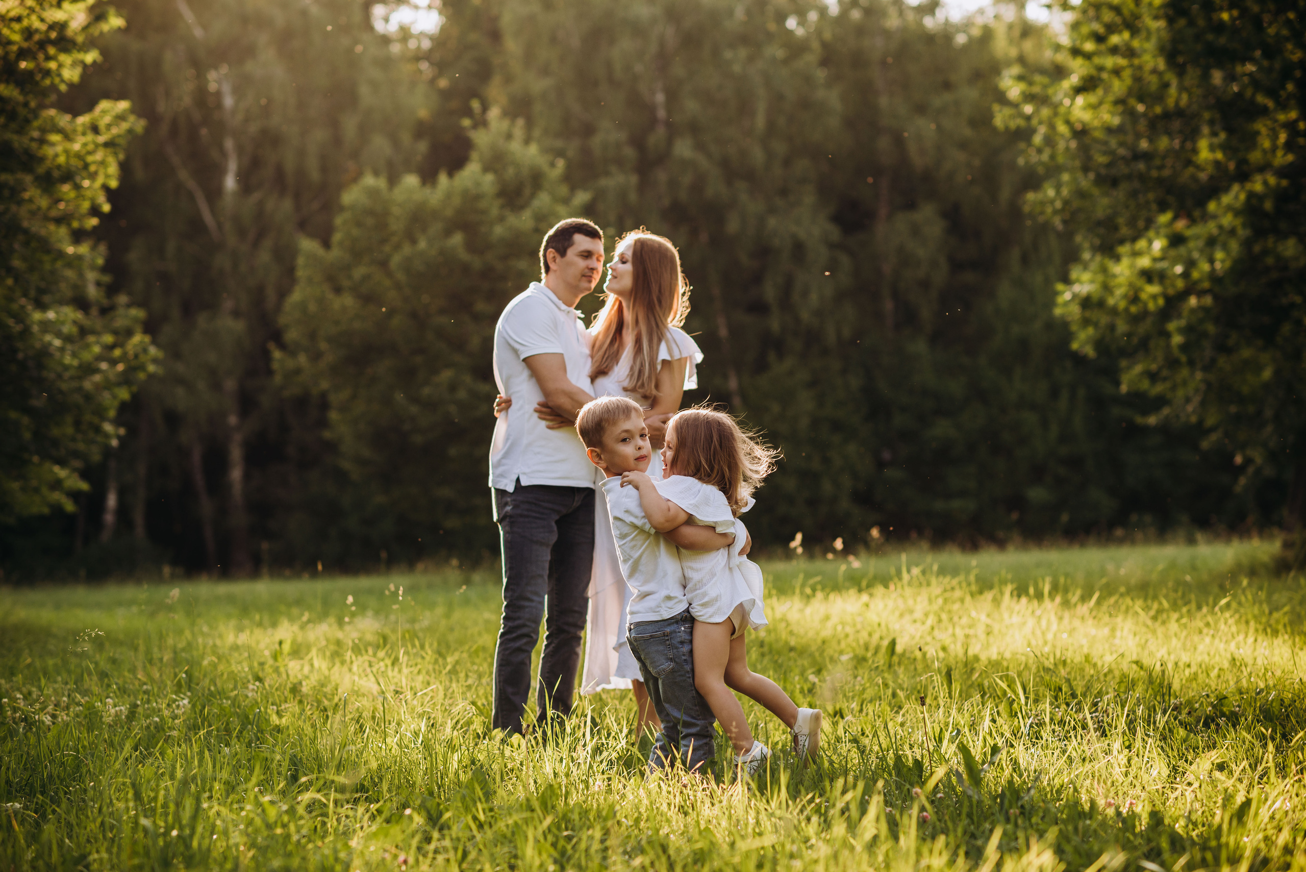 Семейная фотосессия в Горках. Семейный фотограф в Домодедово и Москве Елена Пичугина