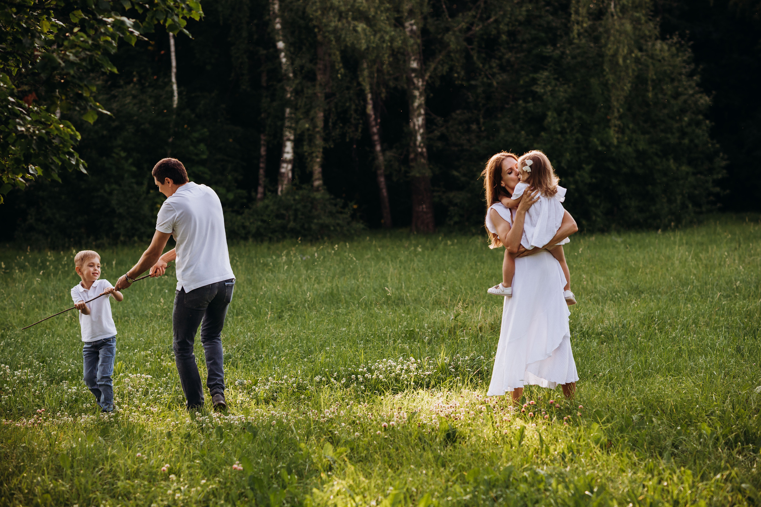 Семейная фотосессия в Горках. Семейный фотограф в Домодедово и Москве Елена Пичугина