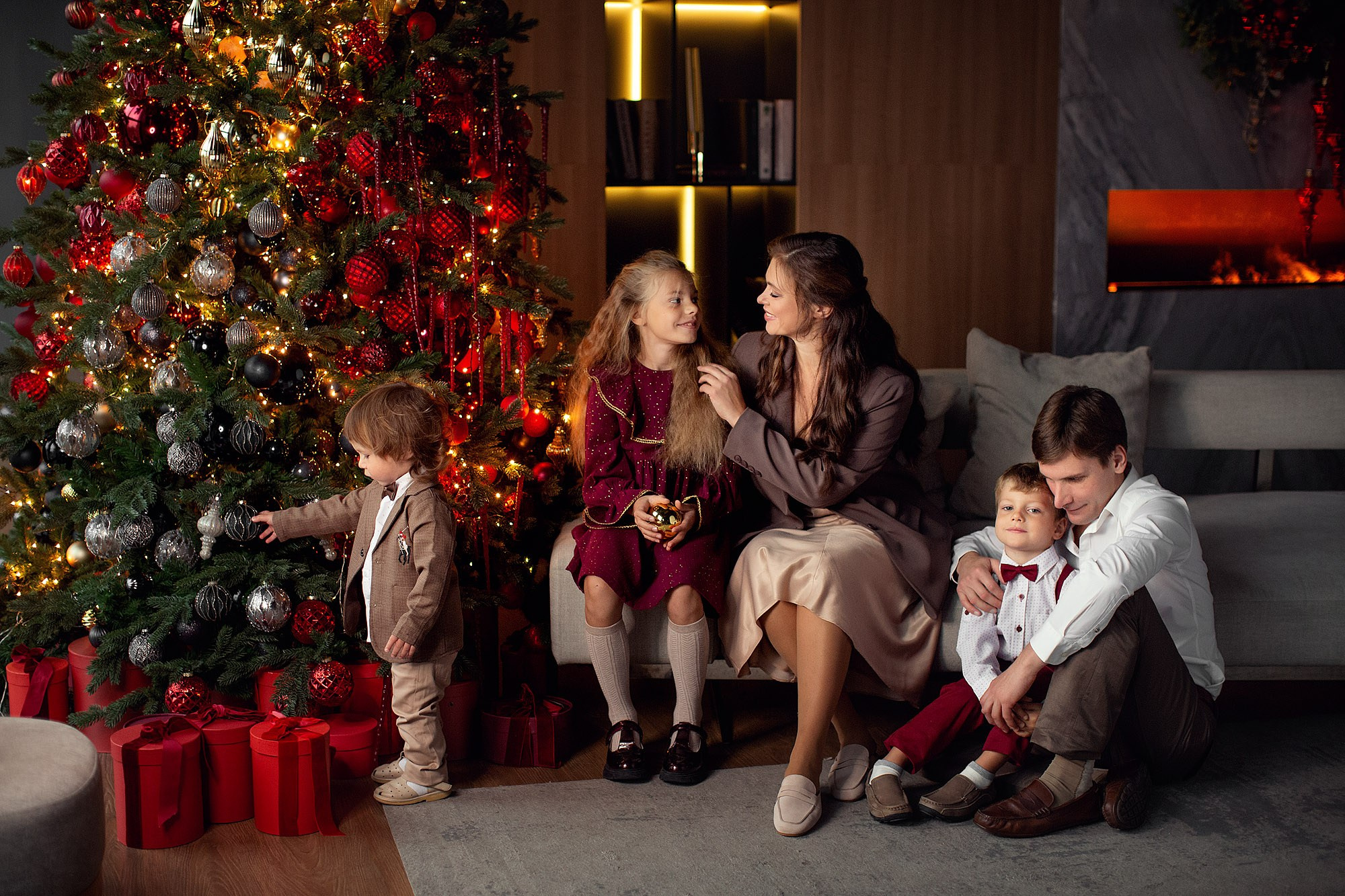 Еще одна красивая новогодняя история…. Tatyana Nadezhdina Family photographer
