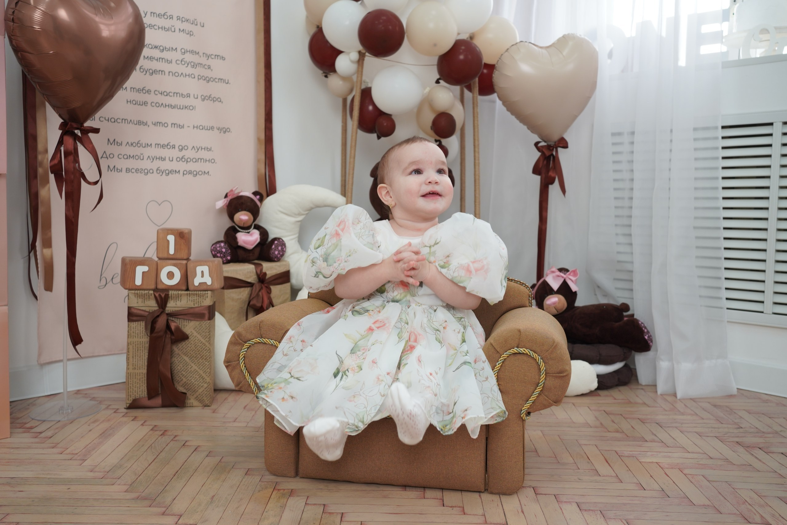 Фотоссесия на Годик для Девочки. Детская Фотостудия ГОДОВАСИКИ в Санкт-Петербурге фотосесия на годик