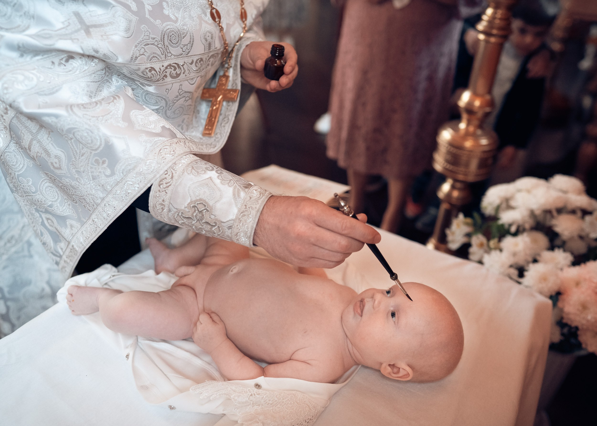 Крещение в храме Блж.Ксении Петербургской Севастополь. Церковный фотограф Севастополь