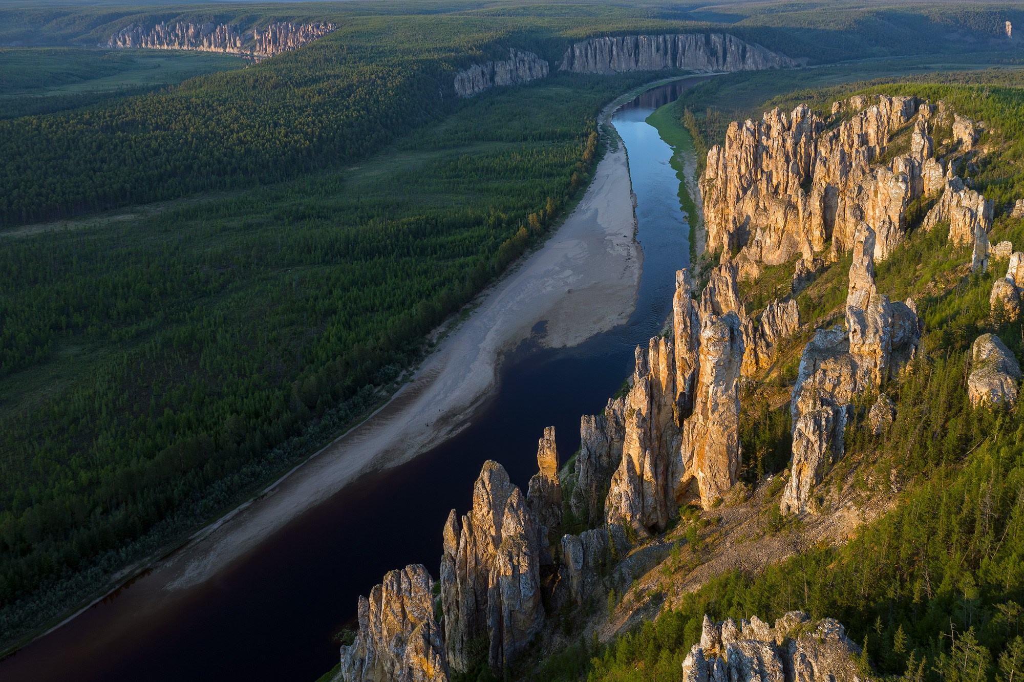 Якутия. РЕКА СИИНЭ. Горный и Хангаласский улусы