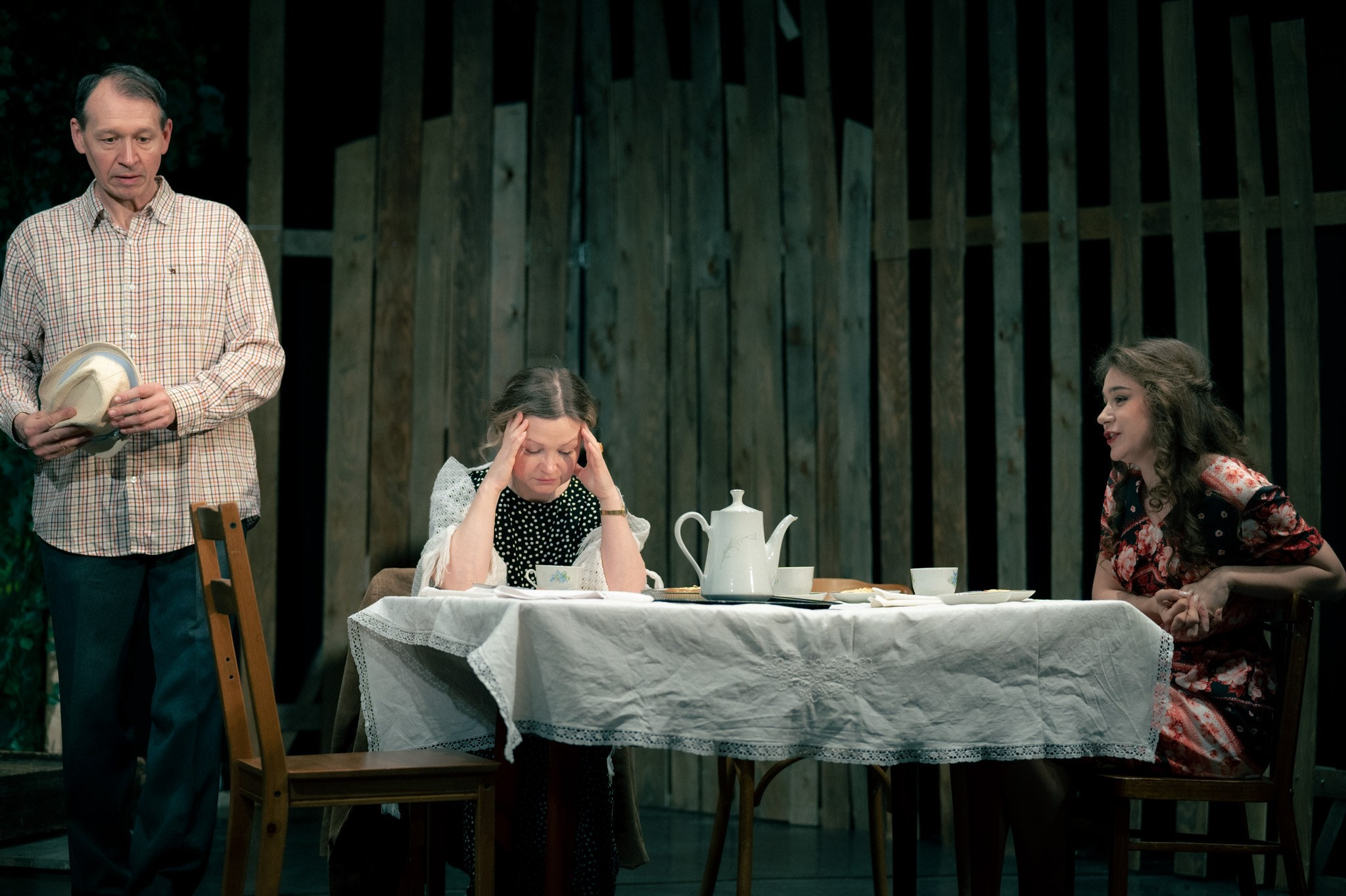 "Дачный роман" спектакль, комедия. Театр "Палитра" режиссёр - Владимир Сабельфельд, особняк Шрёдера