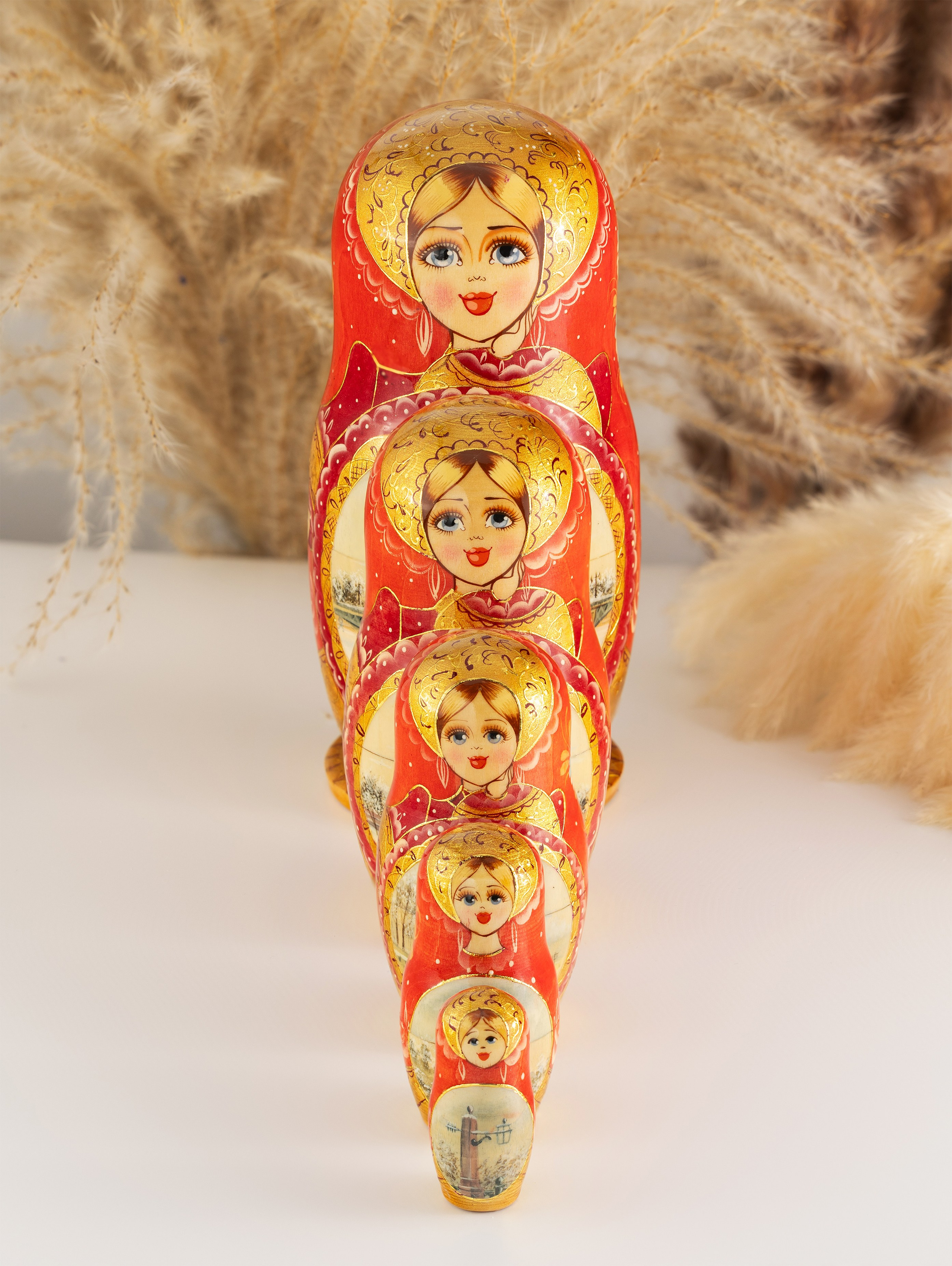 Предметная фотография матрешек. Фотостудия T-CUBE