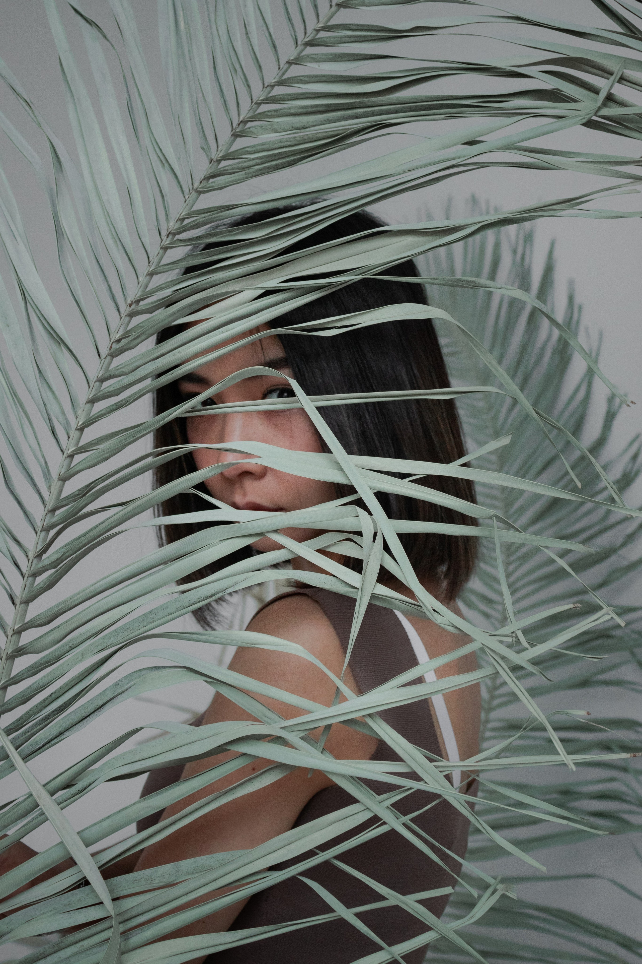 Студийная фотосессия двух сестёр в городе Томск