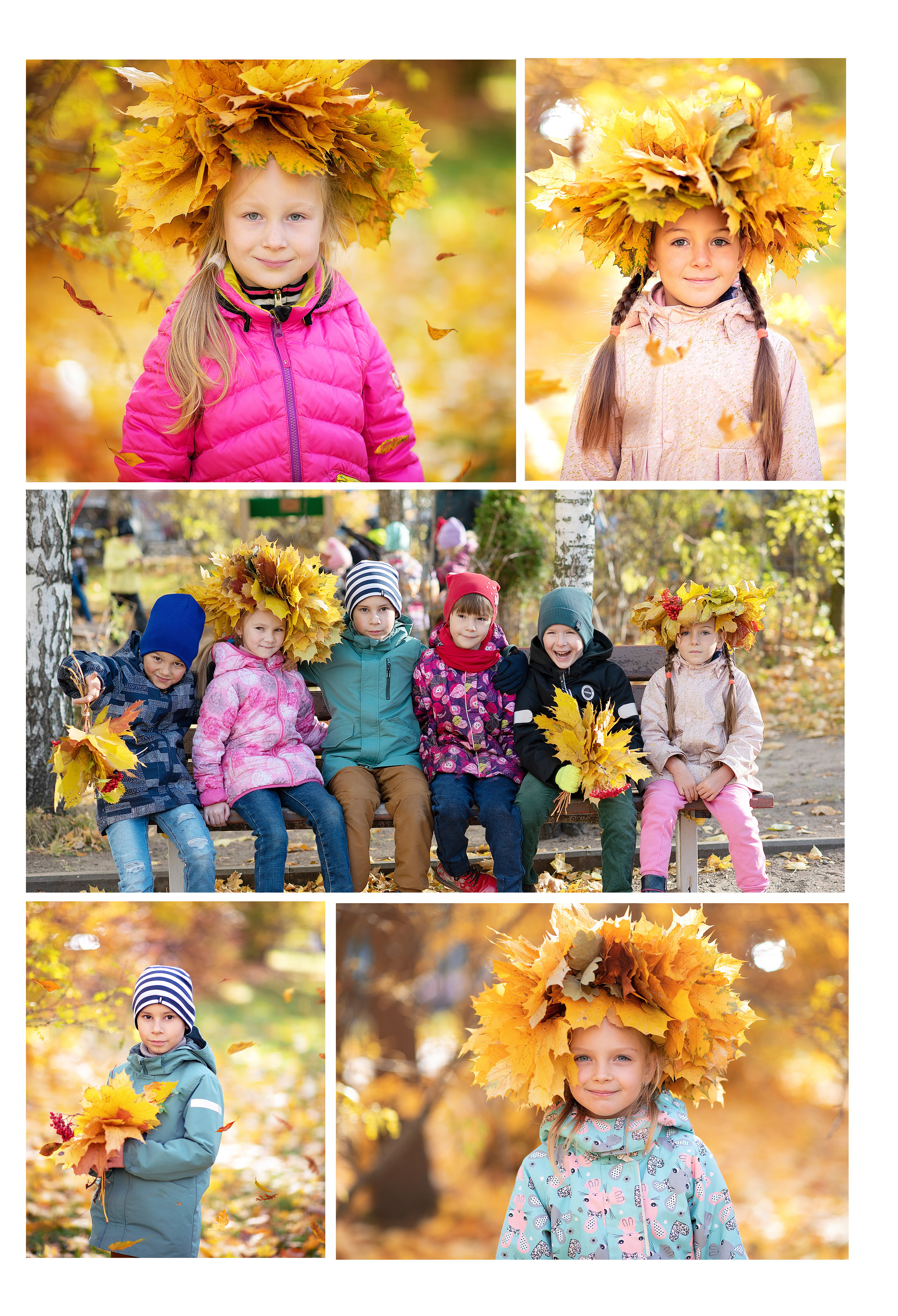 Выпускные альбомы для детских садов. Семейный и детский фотограф Марина Тувиста в Санкт-Петербурге