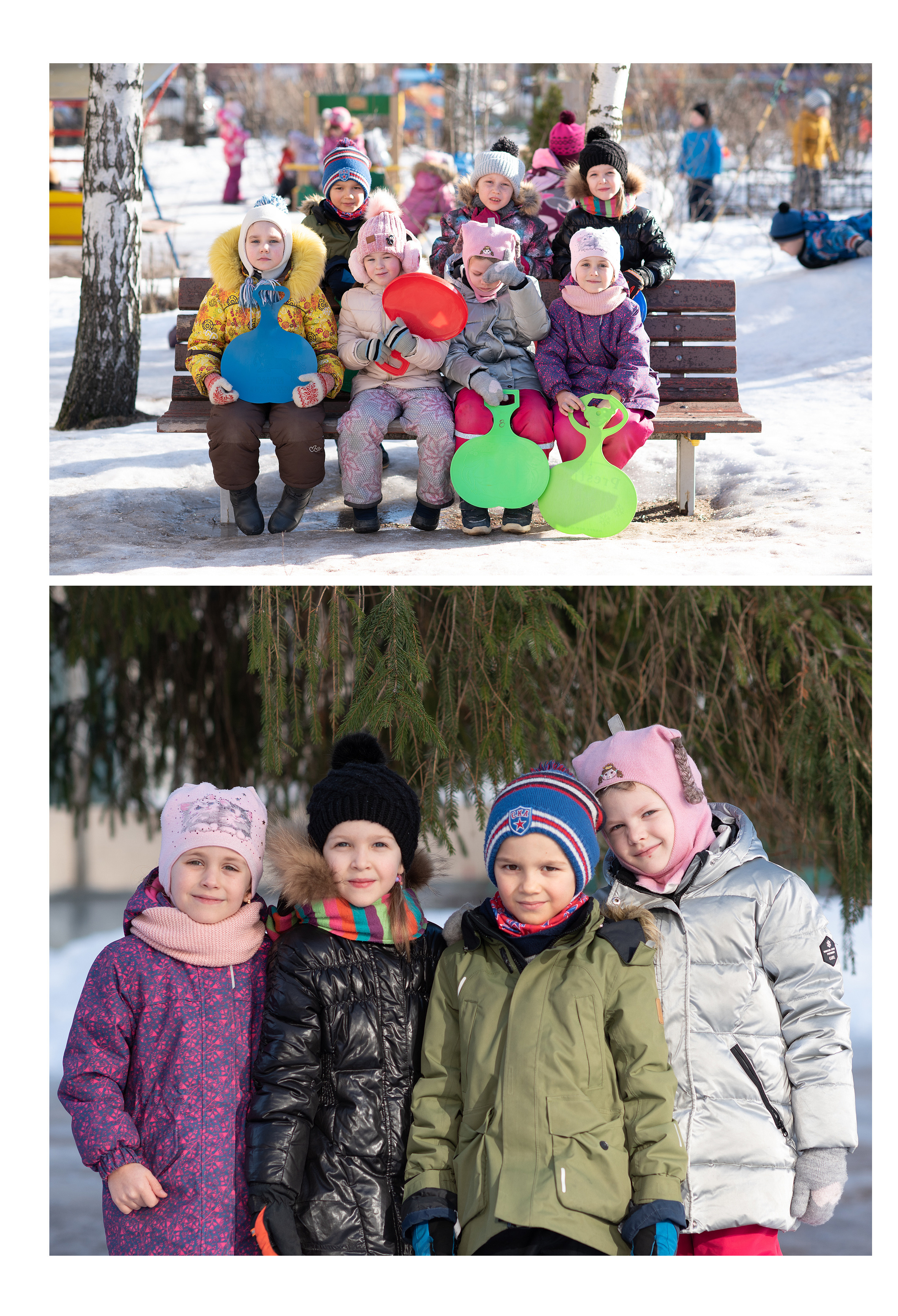 Выпускные альбомы для детских садов. Семейный и детский фотограф Марина Тувиста в Санкт-Петербурге