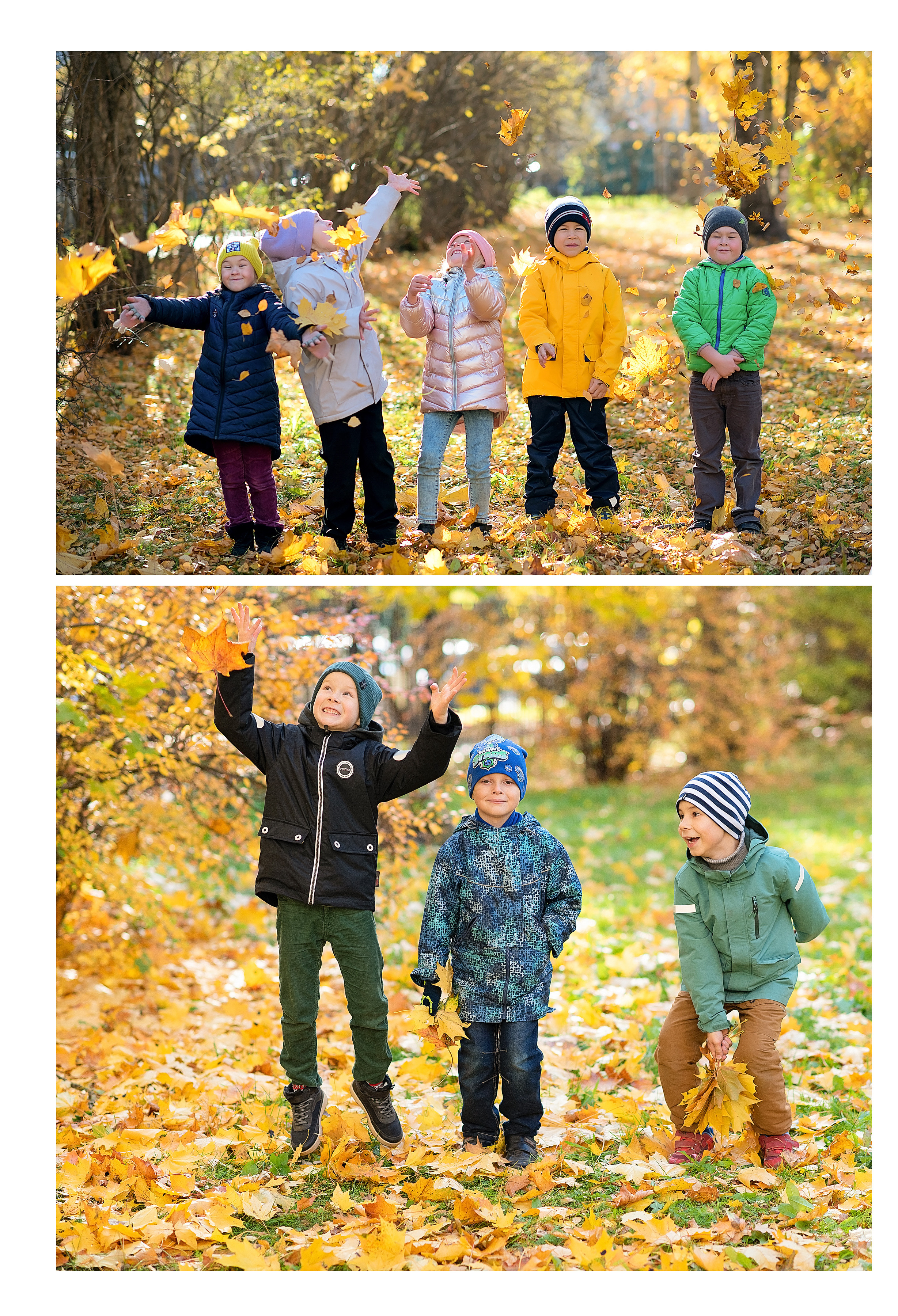 Выпускные альбомы для детских садов. Семейный и детский фотограф Марина Тувиста в Санкт-Петербурге